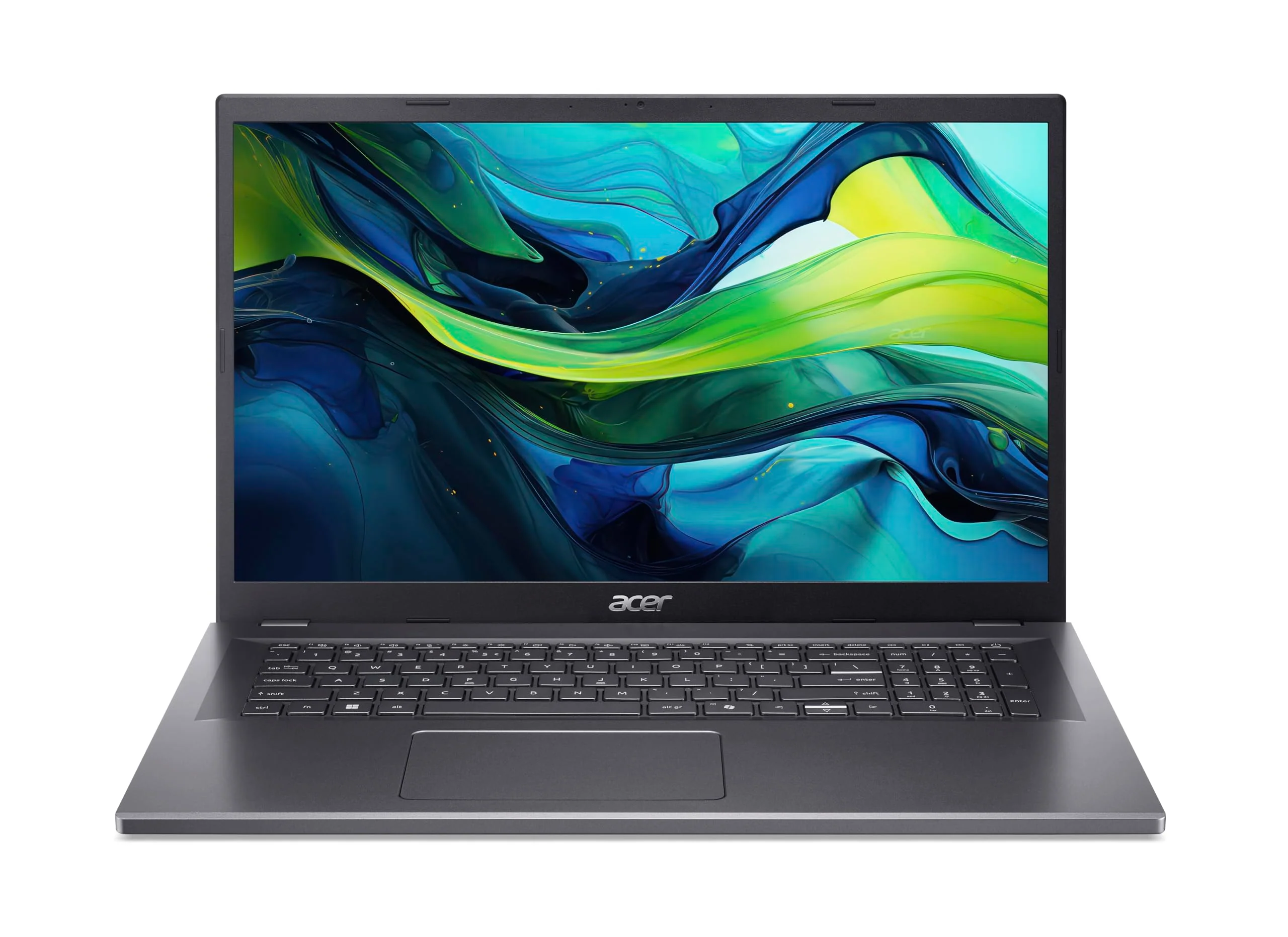 acer Aspire 17 (A17-51M-77Z7) Laptop, 17" FHD IPS Display, Intel Core i7-13620H, 16 GB RAM, 512 GB SSD, Intel UHD Graphics, Windows 11, QWERTZ Tastatur, grau - Image 2
