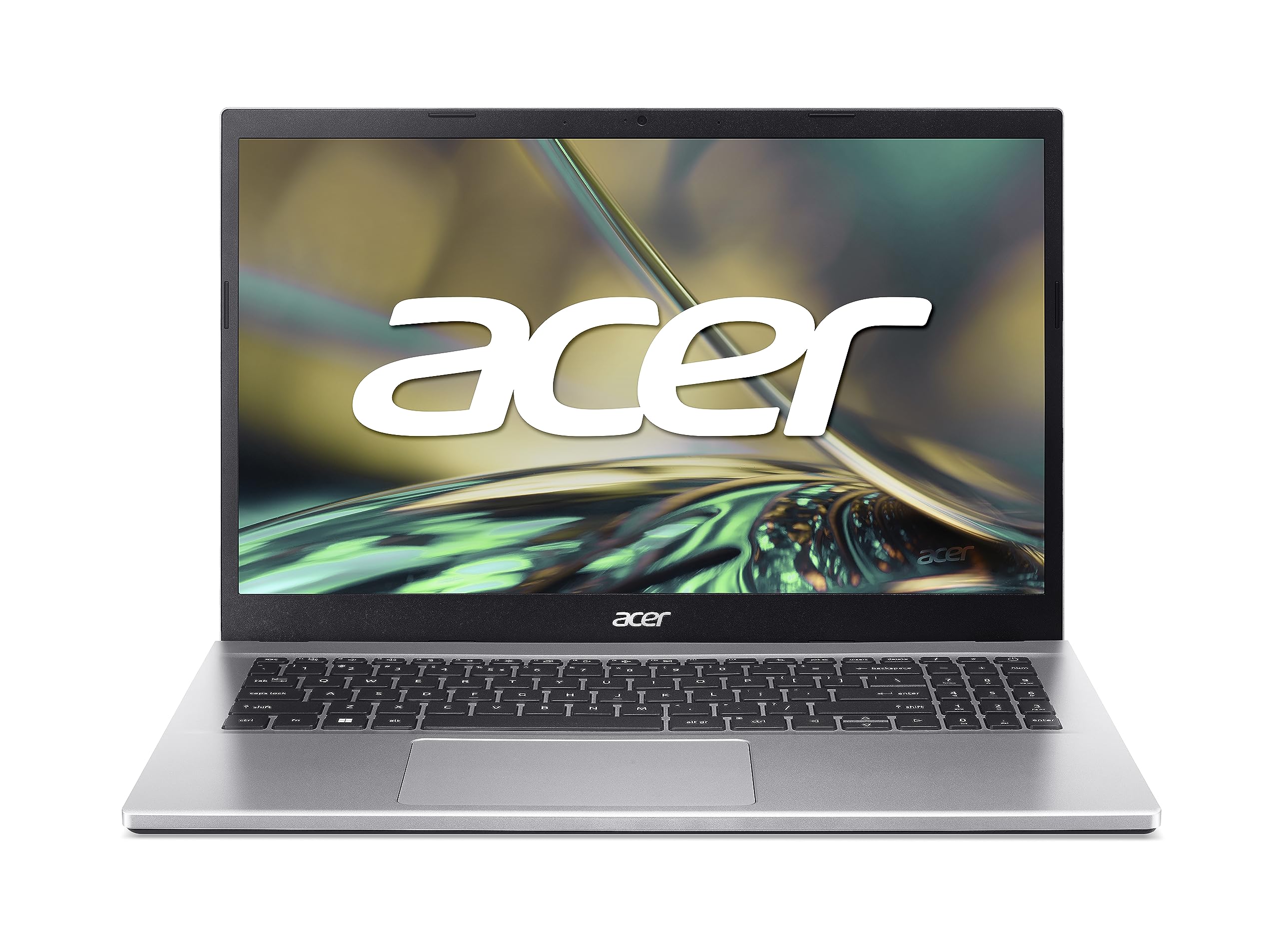Acer Aspire 3 (A315-59-52V0) Laptop | 15,6" FHD Display | Intel Core i5-1235U | 16 GB RAM | 1 TB SSD | Intel Iris Xe Graphics | Windows 11 | QWERTZ Tastatur | Silber