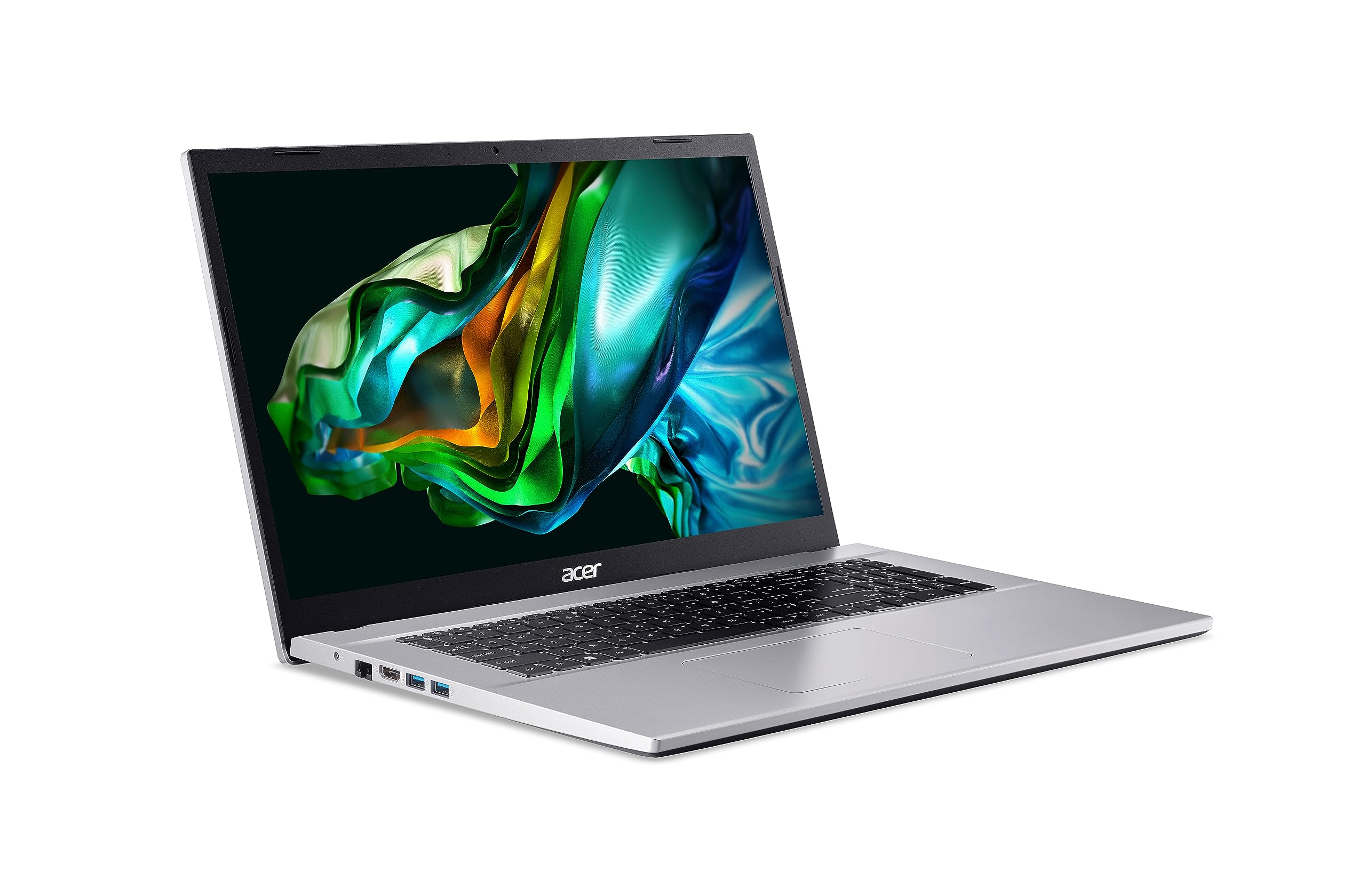 Acer Aspire 3 (A317-54-58K7) Laptop | 17,3" FHD IPS Display | Intel Core i5-1235U | 16 GB RAM | 1 TB SSD | Intel Iris Xe Grafik | Windows 11 | QWERTZ Tastatur | Silber - Image 8