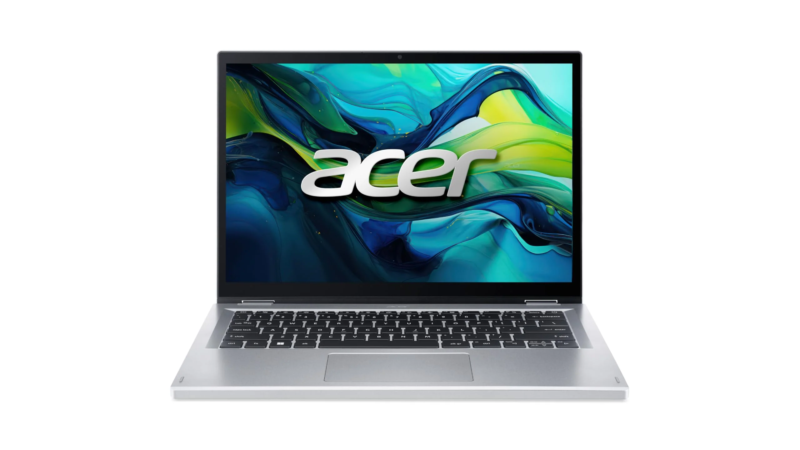 Acer Aspire 3 Spin (A3SP14-31PT-C31L) Convertible Notebook | 14" WUXGA IPS Touch-Display | Intel N100 | 4 GB RAM | 128 GB SSD | Intel UHD Grafik | Windows 11 | QWERTZ Tastatur | Silber - Image 13