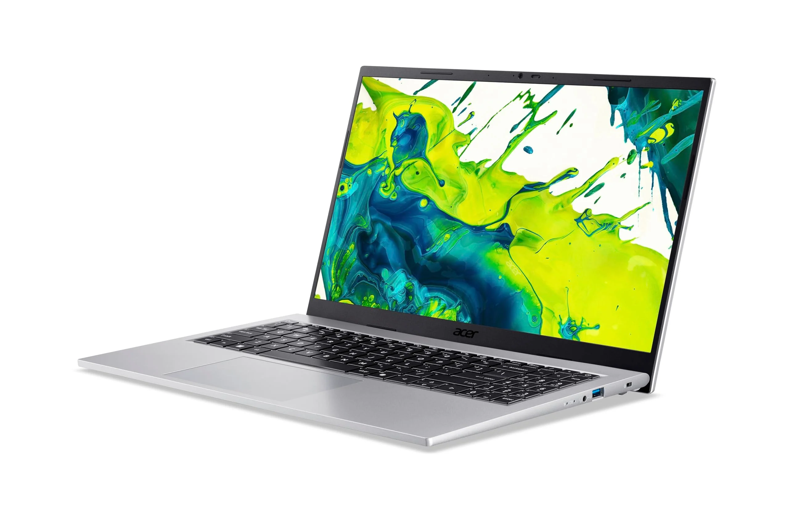 Acer Aspire Go 15 (AG15-72P-792F) Laptop, 15,6" FHD IPS Display, Intel Core 7 150U, 16 GB RAM, 1 TB SSD, Intel Grafik, Windows 11, QWERTZ Tastatur, Silber - Image 7