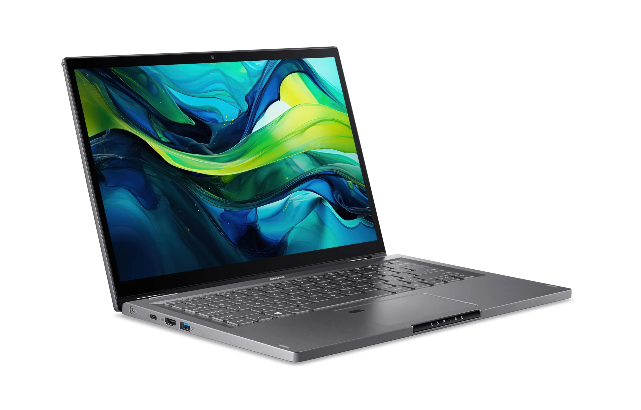 Acer Aspire Spin 14 (ASP14-51MTN-78QB) Convertible Notebook | 14" WUXGA Touch-Display | Intel Core 7 150U | 16 GB RAM | 1 TB SSD | Intel Grafik | Windows 11 | QWERTZ Tastatur | grau - Image 10