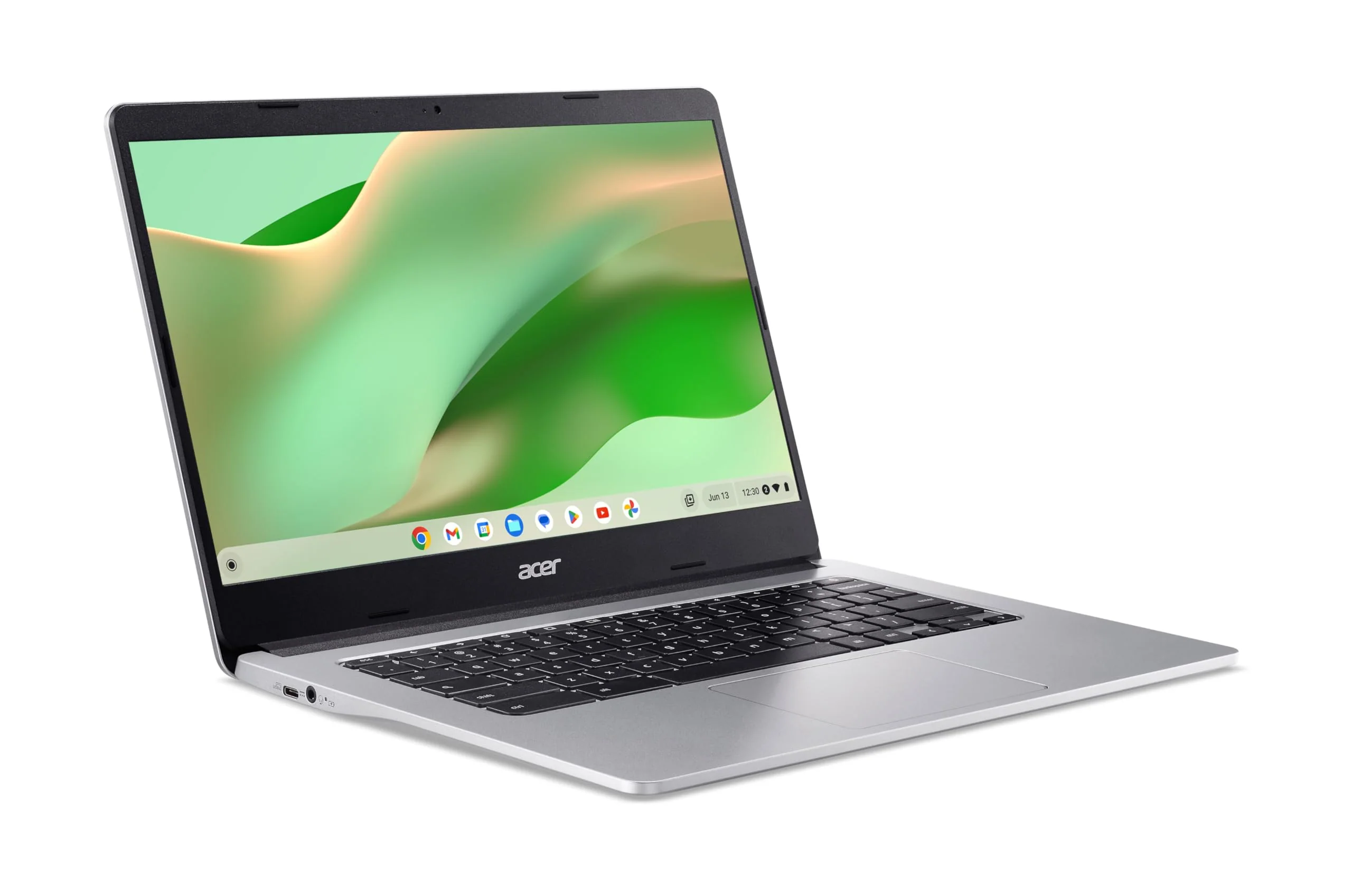 Acer Chromebook 314 (CB314-2H-K0VA) Laptop | 14" FHD Display | MediaTek Octa-Core ARM Cortex A73/A53 (MT8183) | 4 GB RAM | 64 GB eMMC | Mali-G72 MP3 GPU | Google ChromeOS | Silber - Image 8