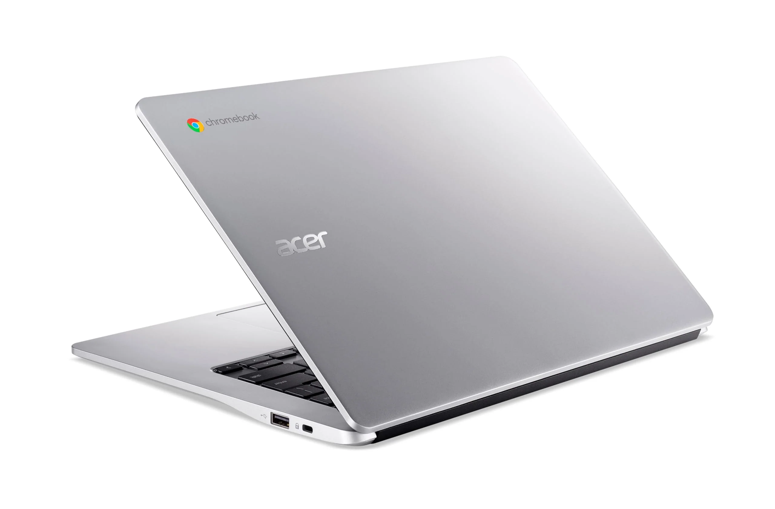 Acer Chromebook 314 (CB314-2H-K0VA) Laptop | 14" FHD Display | MediaTek Octa-Core ARM Cortex A73/A53 (MT8183) | 4 GB RAM | 64 GB eMMC | Mali-G72 MP3 GPU | Google ChromeOS | Silber - Image 9
