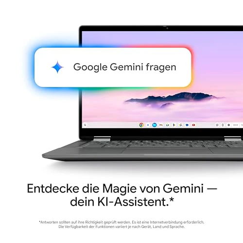 Acer Chromebook Plus 514 (CB514-3HT-R2QQ) Laptop, 14" WUXGA Display, AMD Ryzen 3 7320C, 8 GB RAM, 256 GB SSD, AMD Radeon 610M, ChromeOS Core, grau, Chromebook Plus - Image 11
