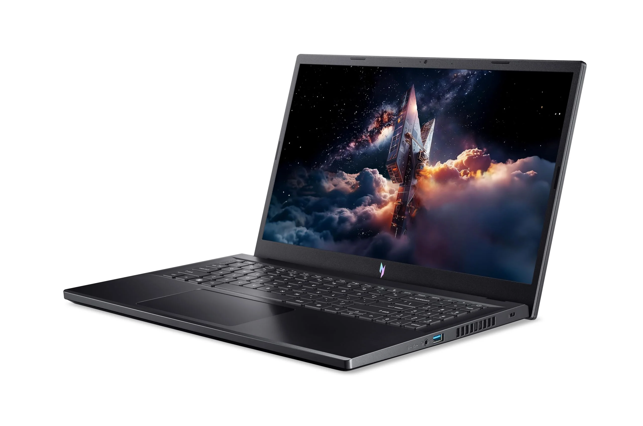 Acer Nitro V 15 (ANV15-52-99WW) Gaming Laptop, 15.6 Inch FHD IPS 180Hz Display, Intel Core i9-13900H, 32 GB RAM, 1 TB SSD, NVIDIA GeForce RTX 5060, Windows 11, QWERTZ Keyboard, Black - Image 8