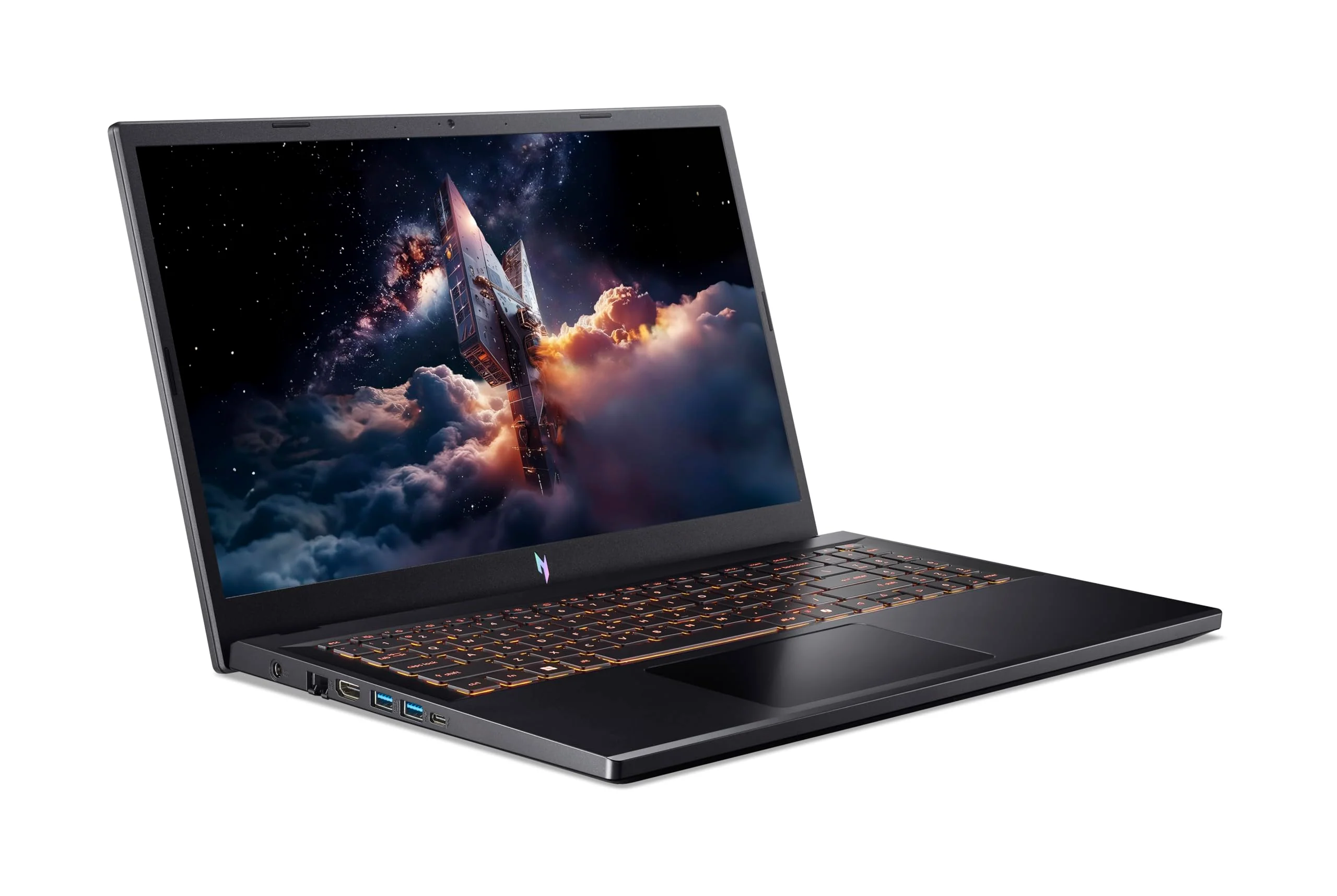 Acer Nitro V 15 (ANV15-52-99WW) Gaming Laptop, 15.6 Inch FHD IPS 180Hz Display, Intel Core i9-13900H, 32 GB RAM, 1 TB SSD, NVIDIA GeForce RTX 5060, Windows 11, QWERTZ Keyboard, Black - Image 9