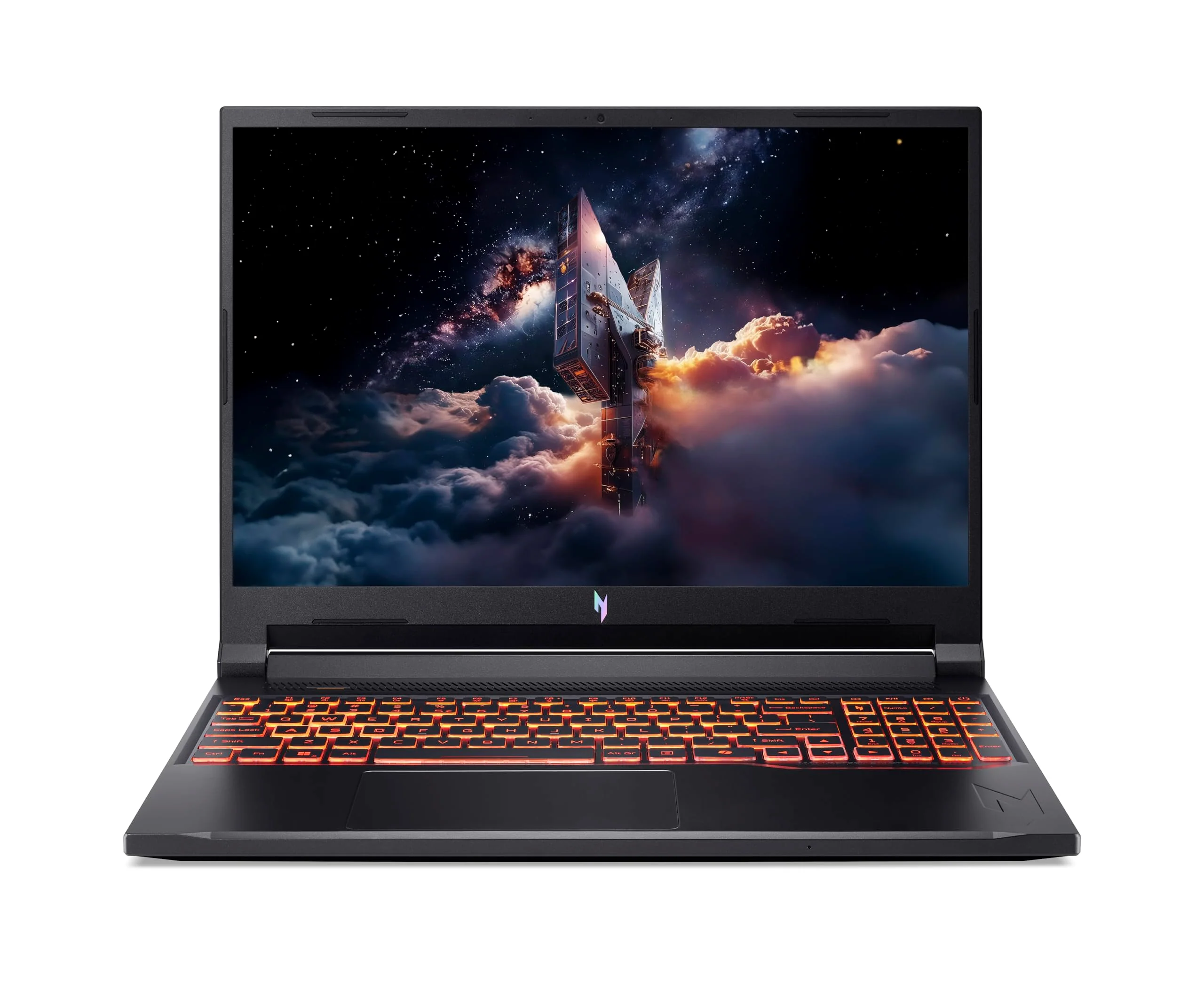 Acer Nitro V 16 AI (ANV16-42-R96W) Gaming Laptop, 16" WUXGA IPS 180Hz Display, AMD Ryzen 7 260, 16 GB RAM, 1 TB SSD, NVIDIA GeForce RTX 5070, Windows 11, QWERTZ Tastatur, Black - Image 2