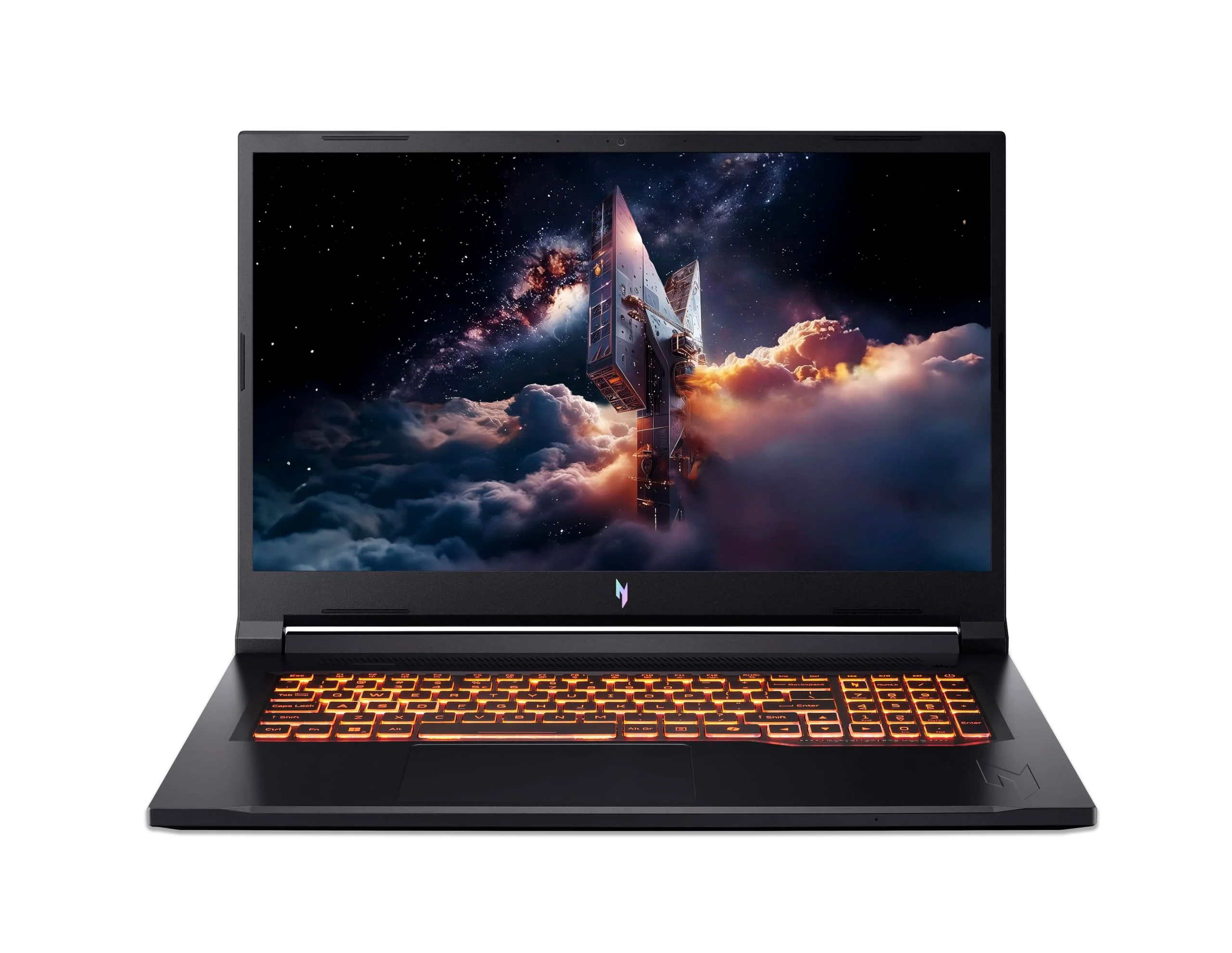 acer Nitro V 17 AI (ANV17-41-R57S) Gaming Laptop, 17" WQHD IPS 165Hz Display, AMD Ryzen 7 260, 32 GB RAM, 1 TB SSD, NVIDIA GeForce RTX 5070, Windows 11, QWERTZ Tastatur, Black - Image 2