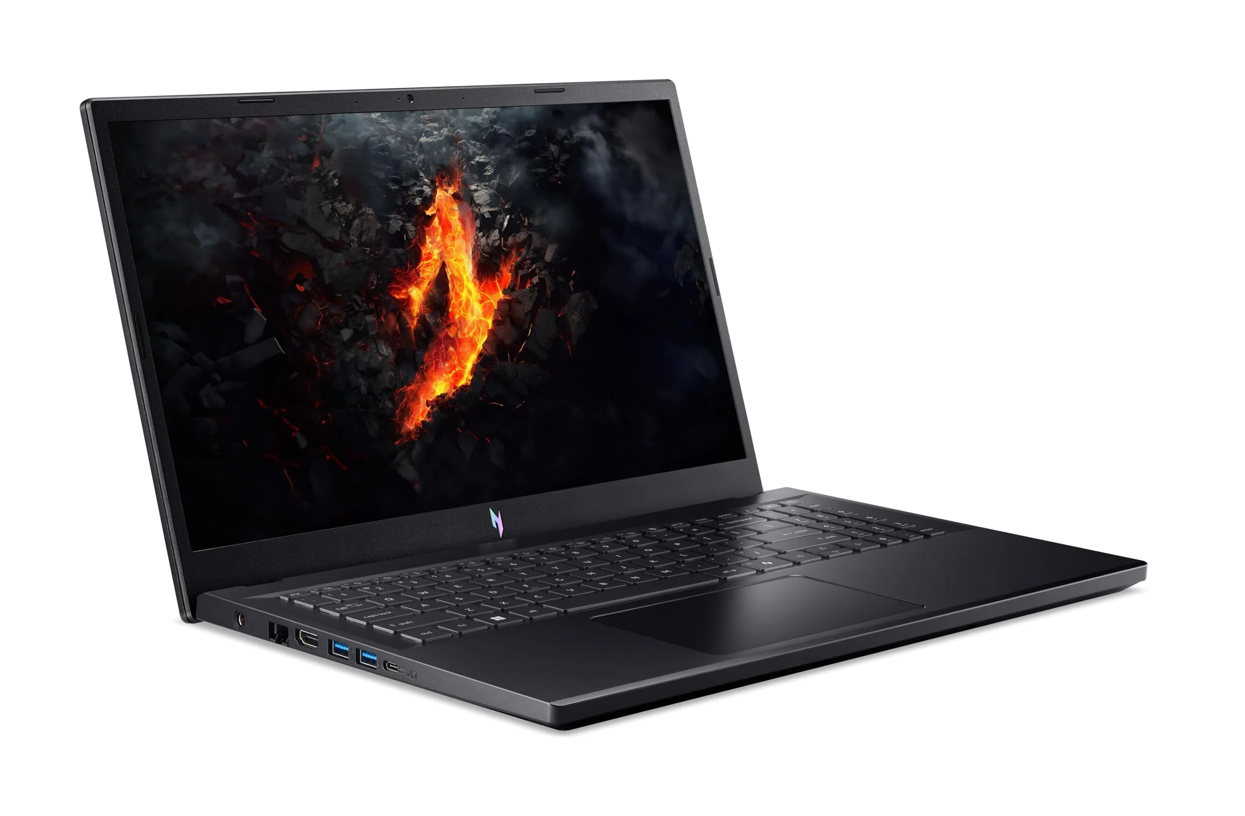 Acer Nitro V15 (ANV15-41-R0QT) Gaming Laptop, 15.6 Inch FHD IPS 165Hz Display, AMD Ryzen 7 7735HS, 16 GB RAM, 512 GB SSD, NVIDIA GeForce RTX 4050, Windows 11, QWERTZ Keyboard, Black - Image 8