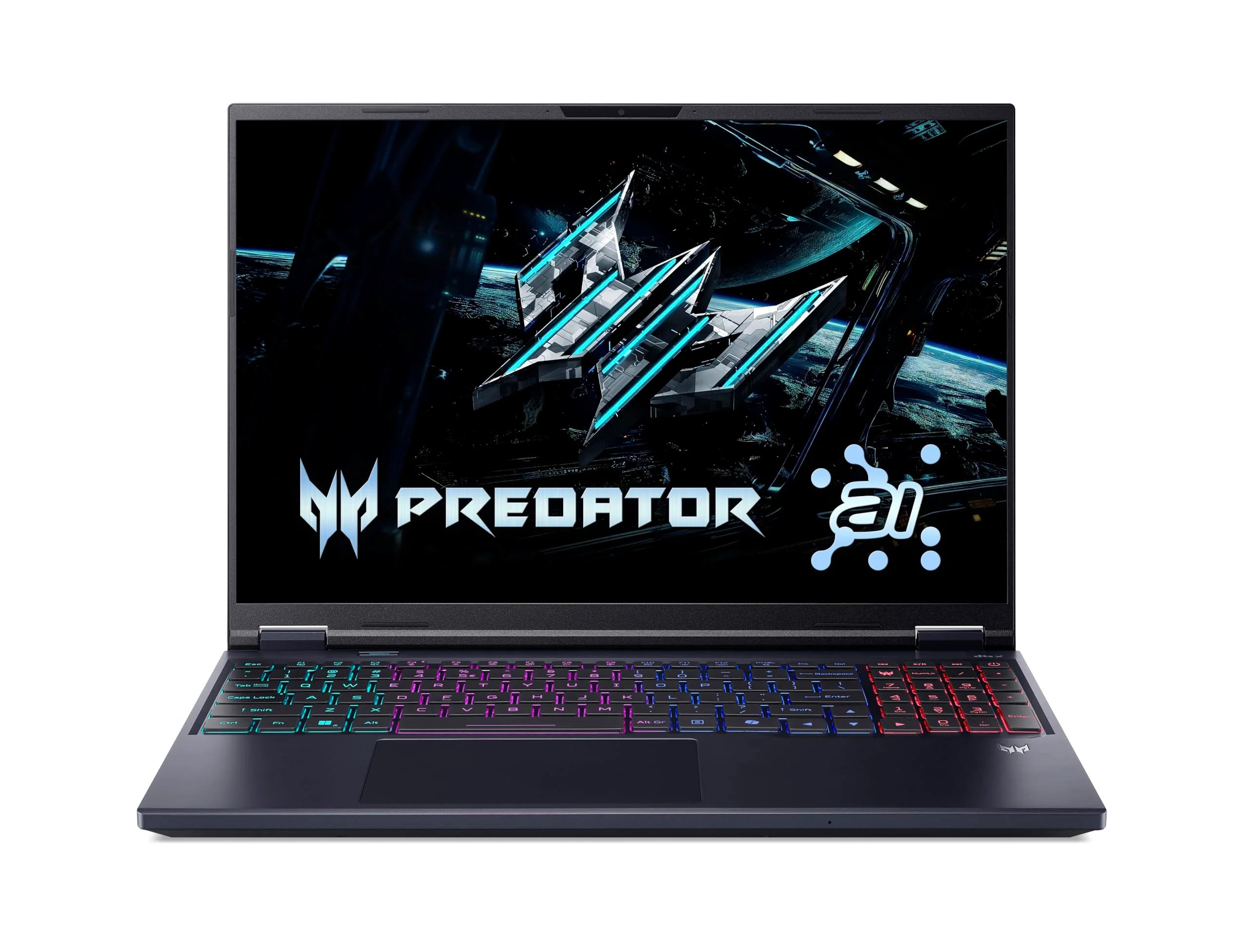 Acer Predator Helios Neo 16 AI (PHN16-73-9915) Gaming Laptop, 16" WQXGA IPS 240Hz Display, Intel Core Ultra 9 275HX, 32GB RAM, 1TB GB SSD, NVIDIA GeForce RTX 5070 Ti, Windows 11, QWERTZ Tastatur