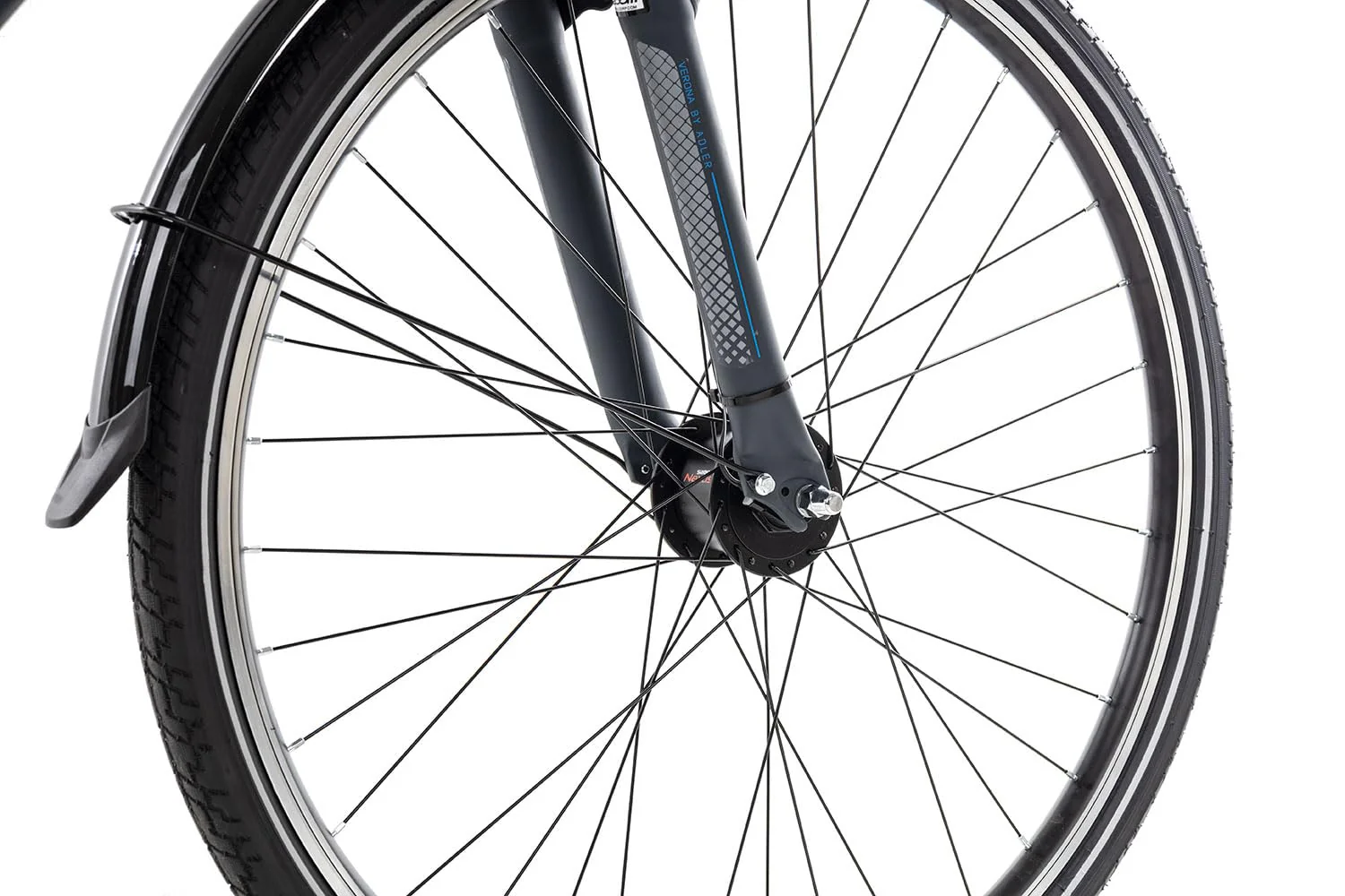Adler Verona Trapez Damenrad 28 Zoll 21 Gang Trekkingrad aus Aluminium, Farbe:Darkgrey matt/Grey Blue, Rahmengröße:55 cm, Laufradgröße:28 Zoll - Image 8