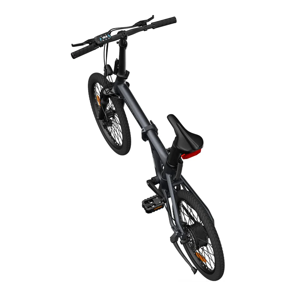 ADO E-Bike Air 20S E-Fahrrad Faltbar, klapprad Riemenantrieb,Citybike, 1 Gang, Hintermotor, Helm, ebike Damen/Herren,StVZO mit Handyhalter.Gray - Image 6