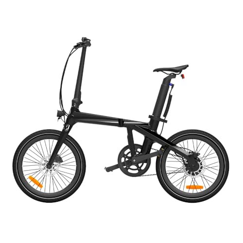 ADO E-Bike Air Carbon Elektrofahrrad, 2*Elektrofahrrad,ebike Damen/ebike Herren,Bike,klapprad Riemenantrieb 14,5Kg IPS LCD Display, GPS,ADO APP,250W (Schwarz+Schwarz) - Image 10