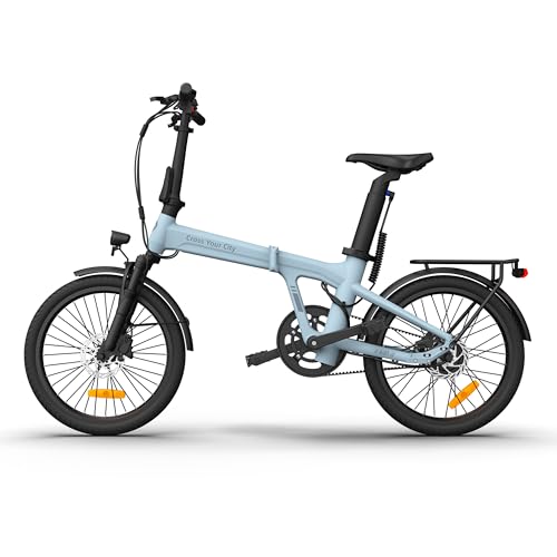ADO E-Bike Air20Pro/Ultra, Electric Bikes,BAFANG Bürstenloser Motor,klapprad e-Bike,Riemenantrieb,Dual-Modus-Umschaltung,e Bike 20 Zoll, 2/3 Gang, ADO Smart APP,2,4-Zoll-IPS-Display,ebike Damen/Herren - Image 8