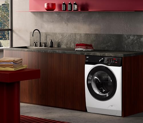 AEG AI Waschmaschine, 8 kg, Serie 6000 MaxWash - KI Waschassistent Volle Ladung in 45Min bei 30°C Sauber & Effizient, A, Hygiene-Programm mit Dampf, Nachlegefunktion, Aquastopp, 1400 U/min, LR6AMZ48FL - Image 7