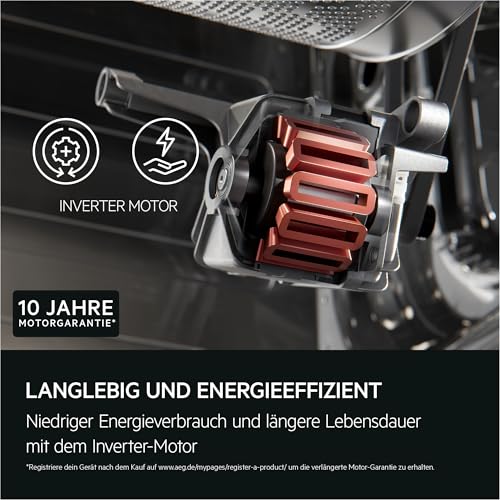 AEG AI Waschmaschine, 8 kg, Serie 6000 MaxWash - KI Waschassistent Volle Ladung in 45Min bei 30°C Sauber & Effizient, A, Hygiene-Programm mit Dampf, Nachlegefunktion, Aquastopp, 1400 U/min, LR6AMZ48FL - Image 9