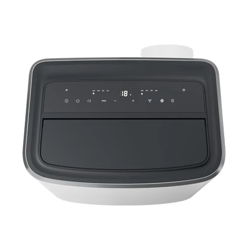 AEG Comfort 6000 AXP26U339CW mobiles Klimagerät / LED Display / Touch-Bedienung / 30-40 m² / nur 64 dB(A) / Kühlfunktion / Ventilator / Entfeuchtungsfunktion / Automatik /App-Steuerung / weiß/schwarz - Image 3