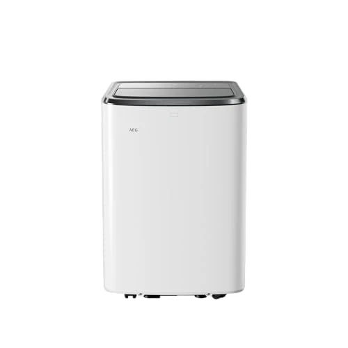 AEG Comfort 6000 AXP26U339CW mobiles Klimagerät / LED Display / Touch-Bedienung / 30-40 m² / nur 64 dB(A) / Kühlfunktion / Ventilator / Entfeuchtungsfunktion / Automatik /App-Steuerung / weiß/schwarz - Image 6