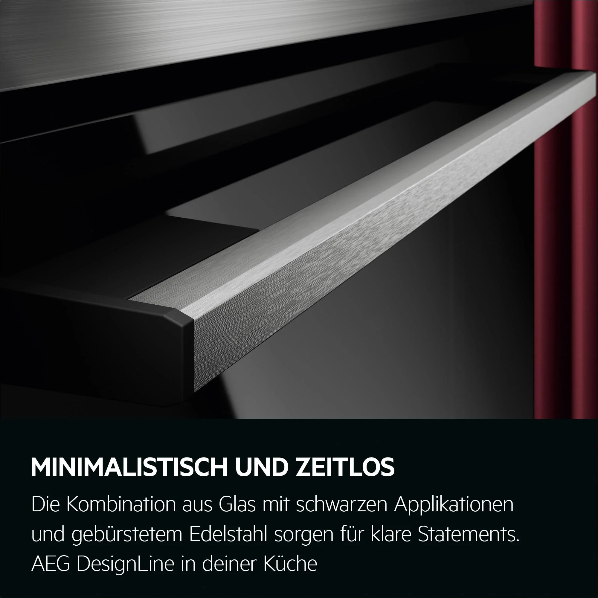 AEG Einbaubackofen – Serie 5 Ringheißluft: Gleichmäßige Garergebnisse auf 3 Ebenen – Pyrolyse Selbstreinigung – 45 Automatikprogramme – LED-Touchdisplay – Schnellaufheizung – Edelstahl / OU5PB40ZSM - Image 4