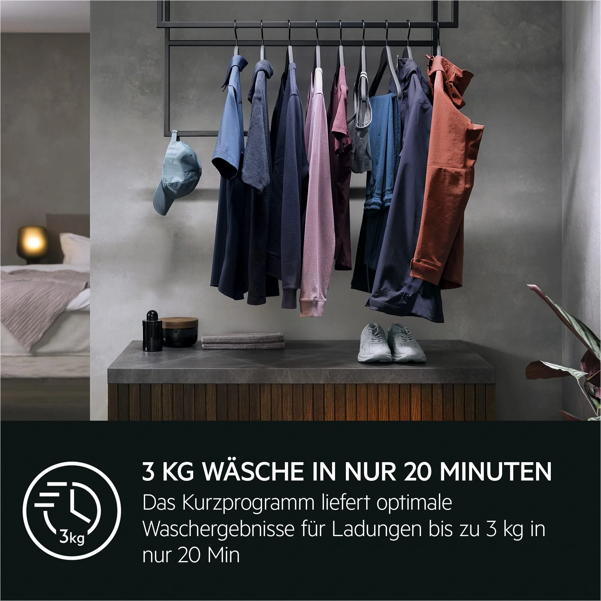 AEG L6AMZ48FL Waschmaschine / Serie 6000 mit ProSense / Mengenautomatik / 8,0 kg / 1400 U/min - Image 2