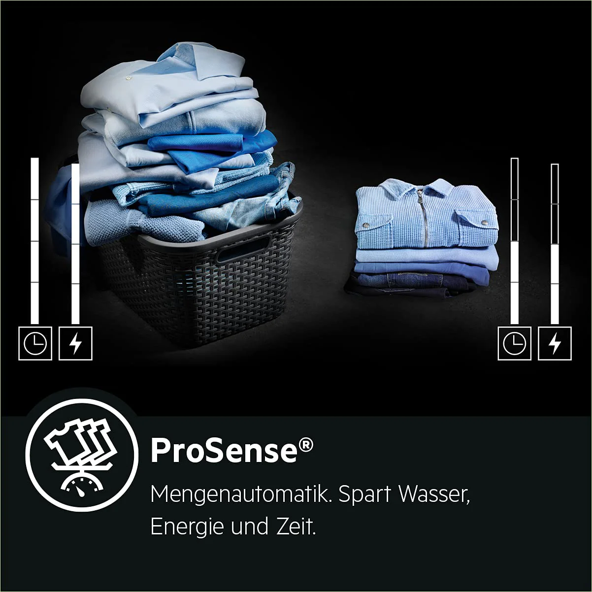 AEG L7FBG61480 Waschmaschine / ProSteam - Auffrischfunktion / 8,0 kg / Leise / Mengenautomatik / Nachlegefunktion / Kindersicherung / Wasserstopp / 1400 U/min - Image 12