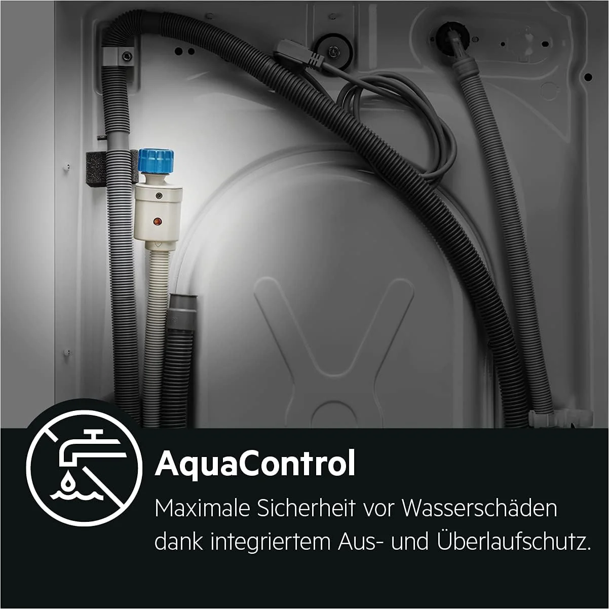 AEG L7FBG61480 Waschmaschine / ProSteam - Auffrischfunktion / 8,0 kg / Leise / Mengenautomatik / Nachlegefunktion / Kindersicherung / Wasserstopp / 1400 U/min - Image 19