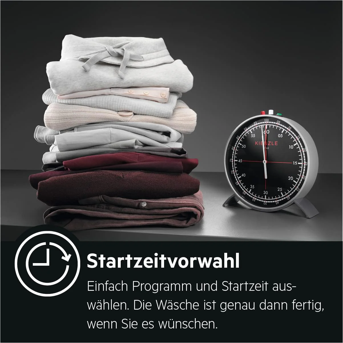 AEG L7FBG61480 Waschmaschine / ProSteam - Auffrischfunktion / 8,0 kg / Leise / Mengenautomatik / Nachlegefunktion / Kindersicherung / Wasserstopp / 1400 U/min - Image 3