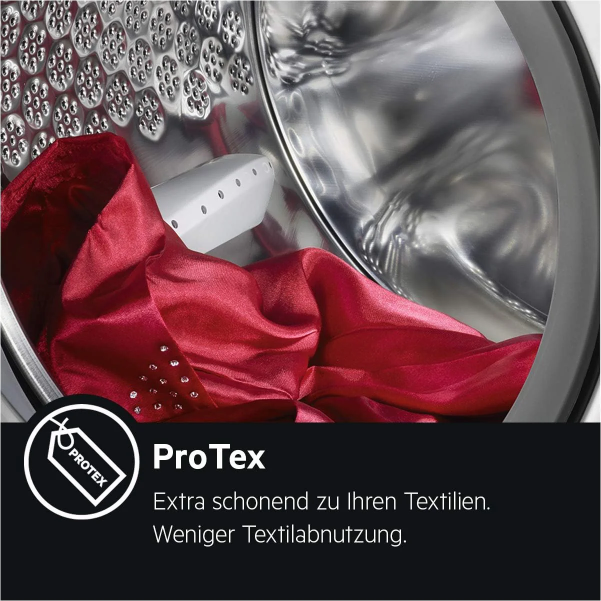 AEG L7FBG61480 Waschmaschine / ProSteam - Auffrischfunktion / 8,0 kg / Leise / Mengenautomatik / Nachlegefunktion / Kindersicherung / Wasserstopp / 1400 U/min - Image 9