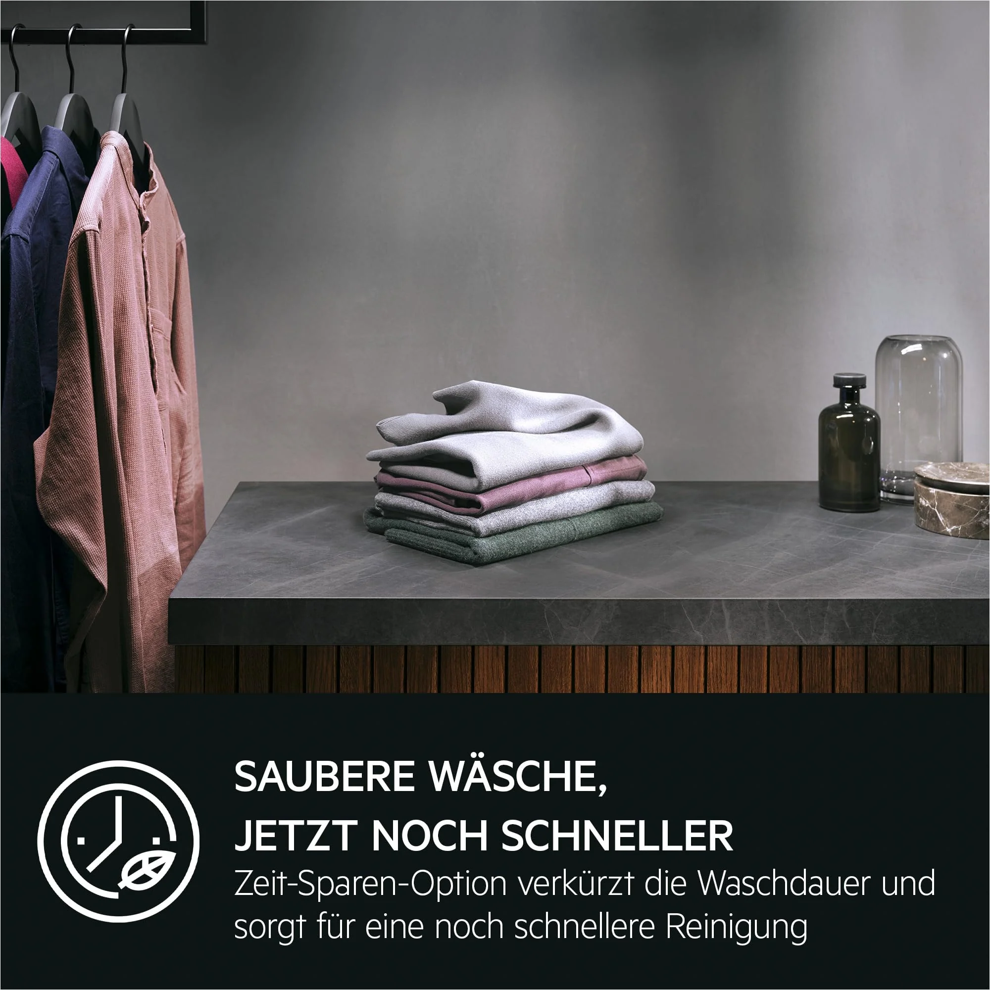 AEG LR8E80690 / WiFi / UniversalDose Schublade / 9.0 kg / Leise / Nachlegefunktion / Kindersicherung / Wasserstopp / 1600 U/min