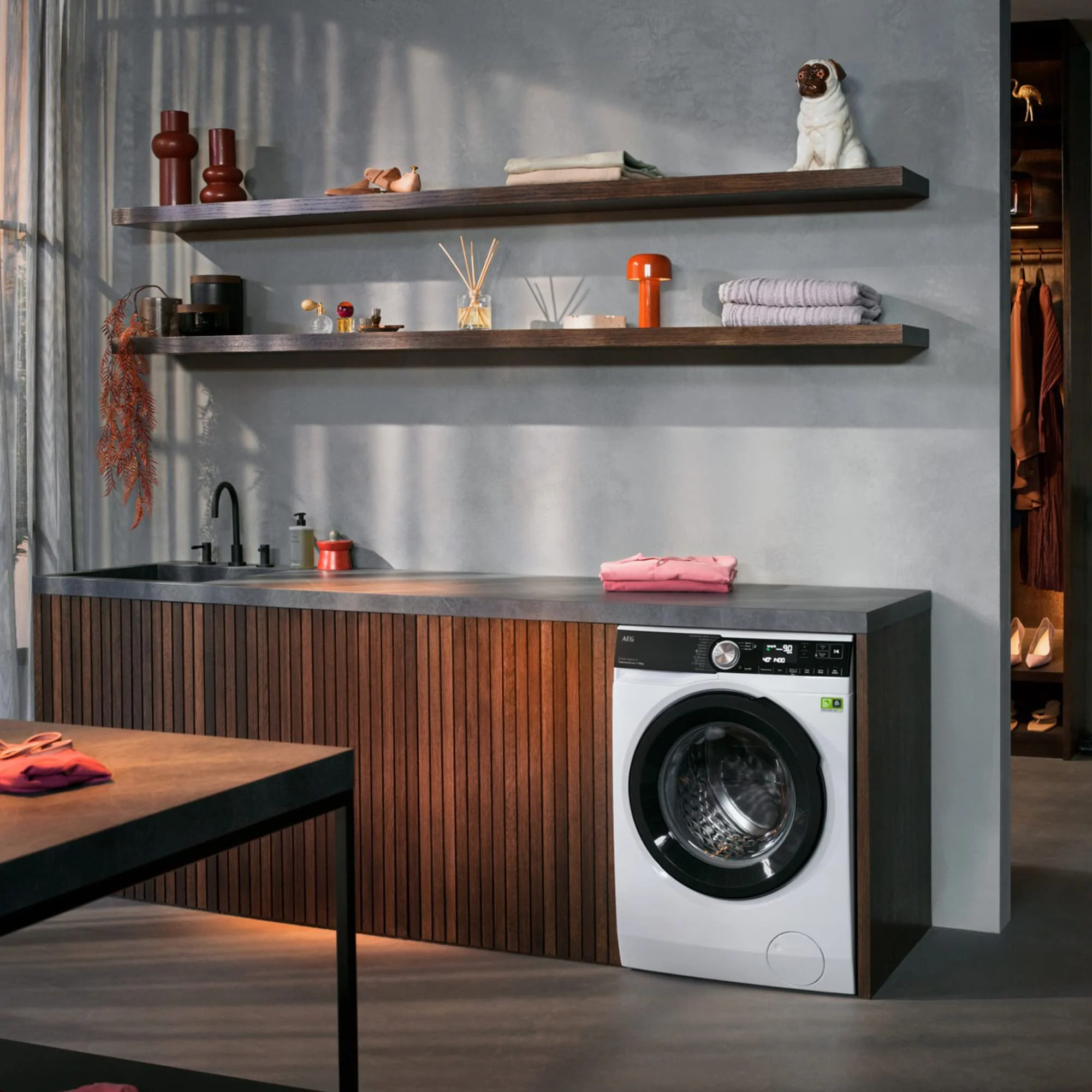 AEG LR8E80690 / WiFi / UniversalDose Schublade / 9.0 kg / Leise / Nachlegefunktion / Kindersicherung / Wasserstopp / 1600 U/min - Image 15