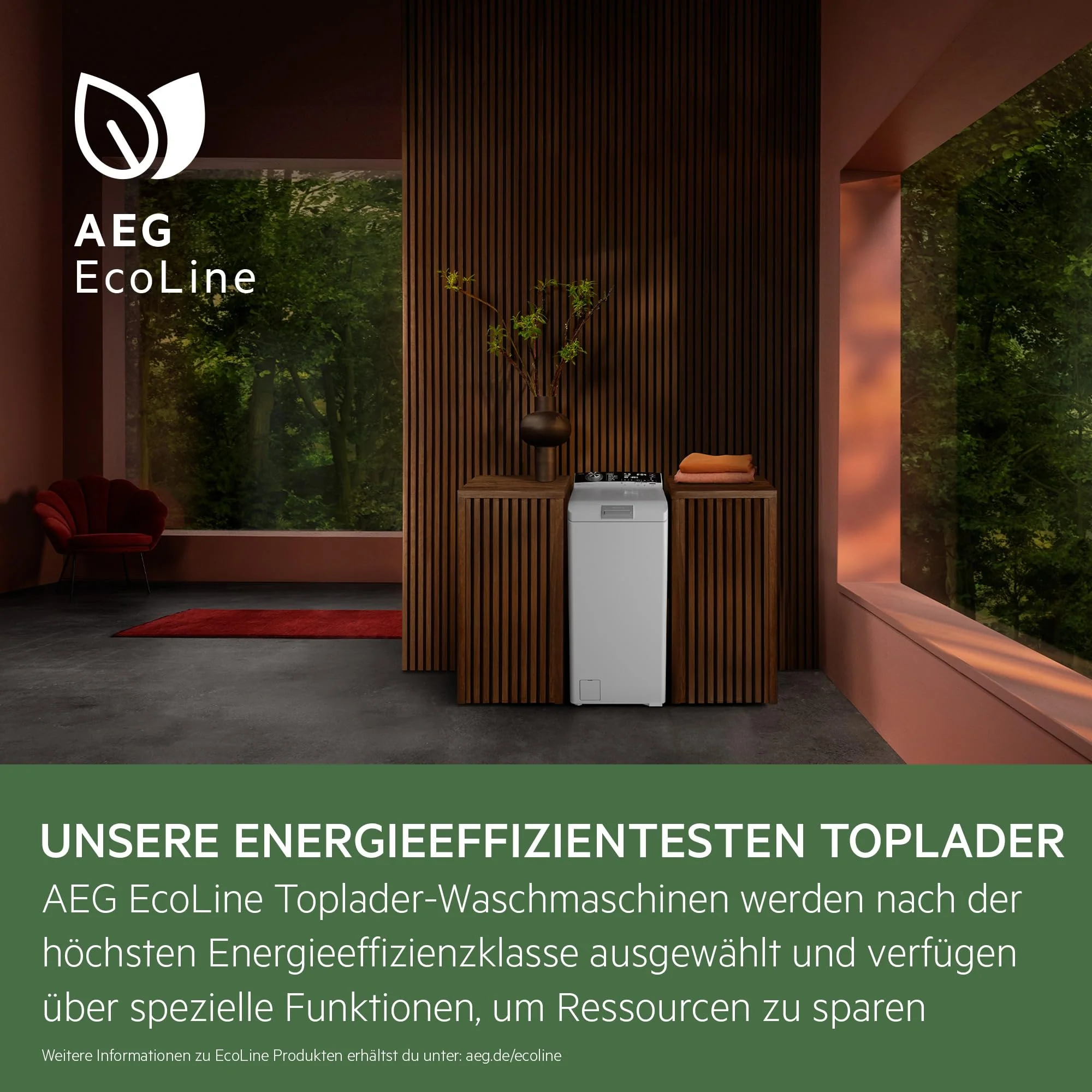 AEG LTR6A61260 Waschmaschine Toplader / Serie 6000 mit ProSense / 6,0 kg / Leise / Mengenautomatik / Nachlegefunktion / Wasserstopp / 1200 U/min - Image 4