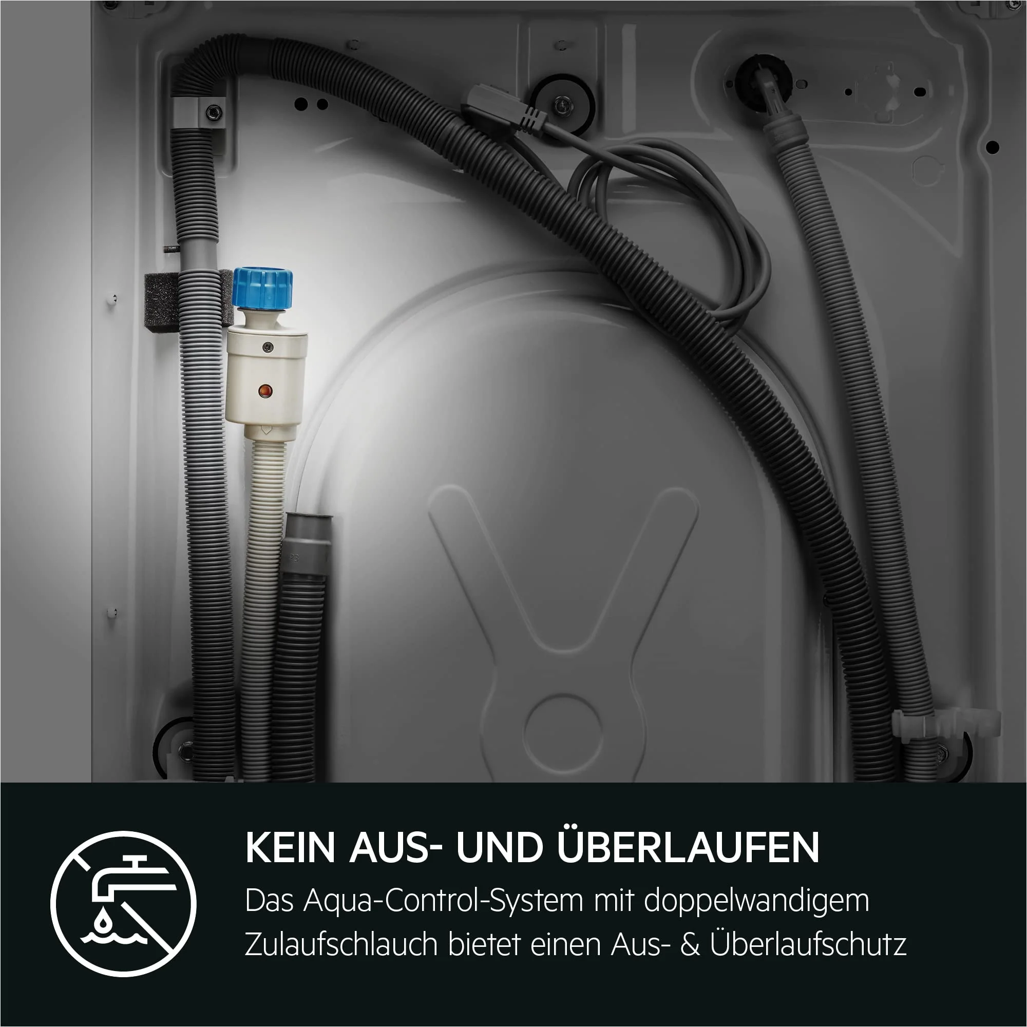 AEG LWK6A50680 Waschtrockner Serie 6000 / Wash2Dry mit 5 Kombi-Programmen / 8 kg Waschen / 4 kg Trocknen/Mengenautomatik/Energiekl. D/A/Kindersicherung/LED-Display / 1600 U/min/Weiß - Image 6