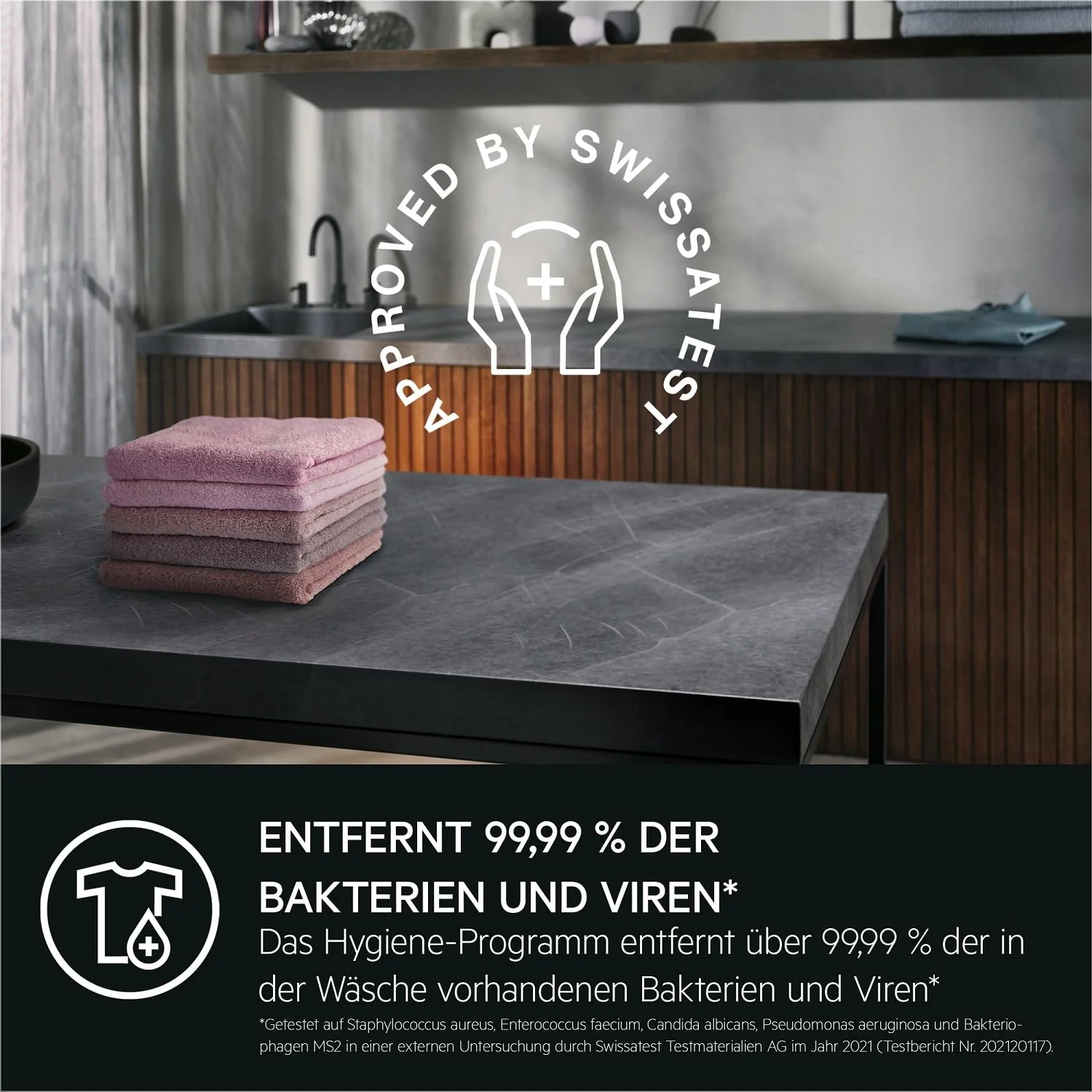 AEG LWR7G60690 Waschtrockner / Serie 7000 mit DualSense® / 9 kg Waschen / 5 kg Trocknen / D / energiesparend / Mengenautomatik / Nachlegefunktion / ProSteam® - Auffrischfunktion / 1600 U/min - Image 11