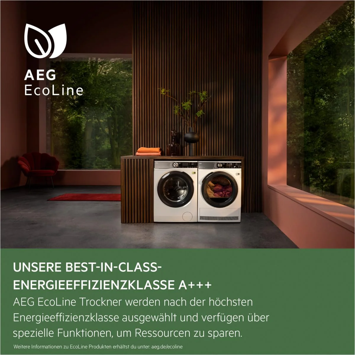 AEG TR8T70680 Wärmepumpentrockner / Serie 8000 mit AbsoluteCare® / Testsieger der Stiftung Warentest / 8,0 kg / A+++ / energiesparend / Mengenautomatik / Knitterschutz / Kindersicherung / Schontrommel - Image 10
