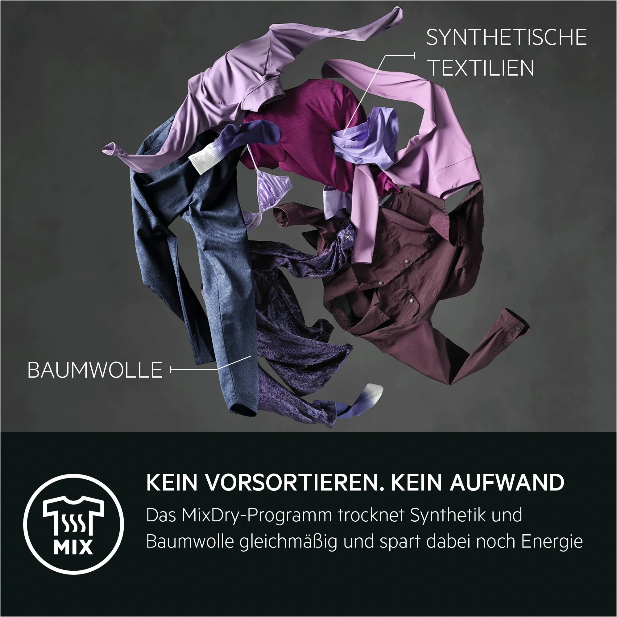 AEG TR8T70680 Wärmepumpentrockner / Serie 8000 mit AbsoluteCare® / Testsieger der Stiftung Warentest / 8,0 kg / A+++ / energiesparend / Mengenautomatik / Knitterschutz / Kindersicherung / Schontrommel - Image 16