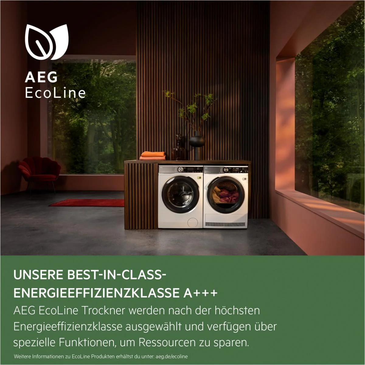 AEG TR8T70680 Wärmepumpentrockner / Serie 8000 mit AbsoluteCare® / Testsieger der Stiftung Warentest / 8,0 kg / A+++ / energiesparend / Mengenautomatik / Knitterschutz / Kindersicherung / Schontrommel - Image 4