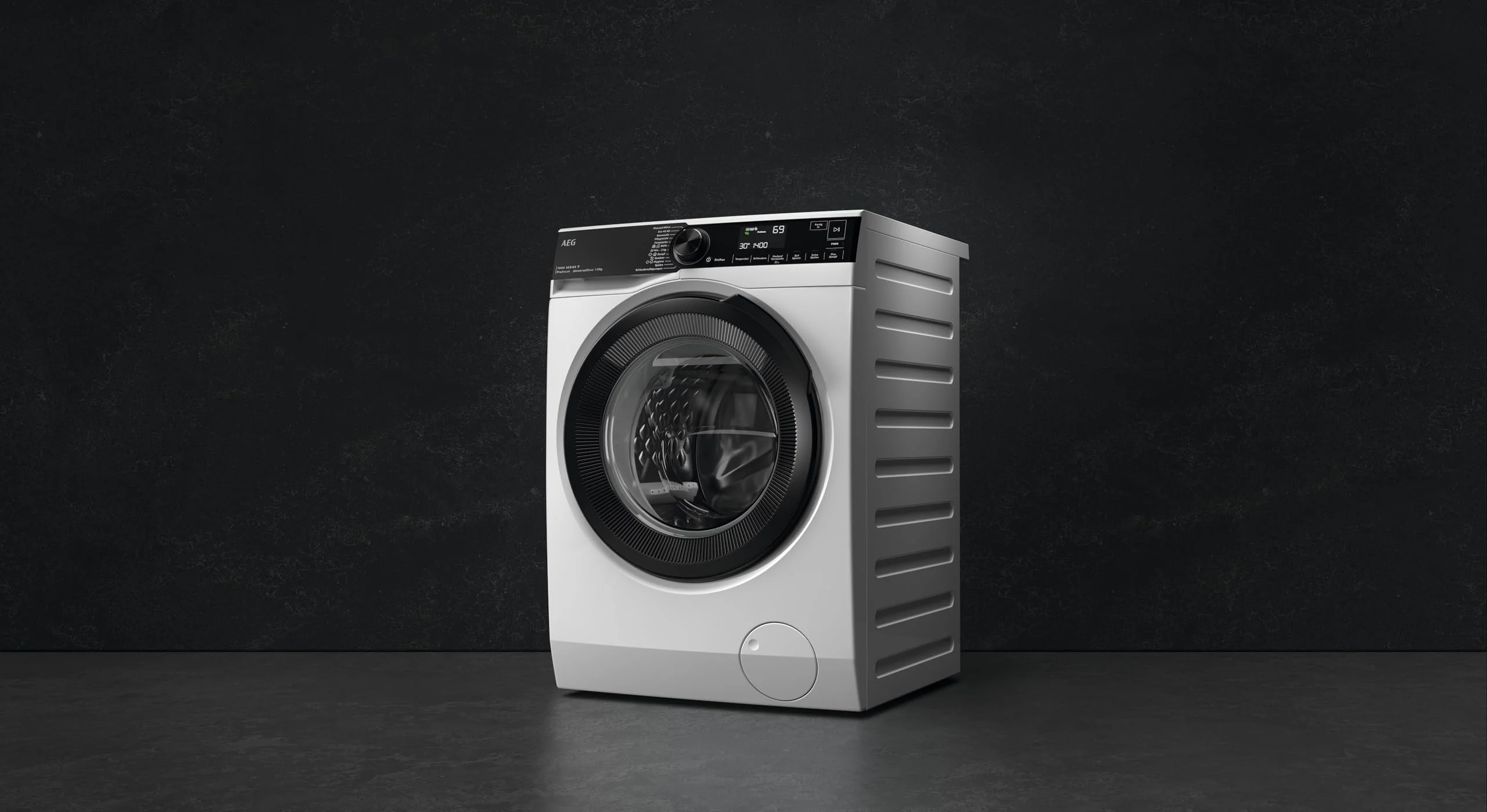 AEG Waschmaschine – Serie 7000 ProSteam Auffrischfunktion mit Dampf statt Waschen – 9 kg – UniversalDose Schublade – Leise – Mengenautomatik – Nachlegefunktion – 1600 U/min – LR7EA75690 - Image 2