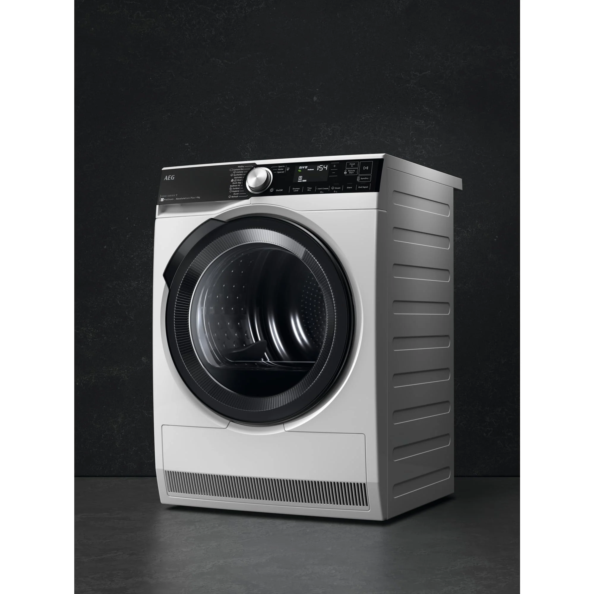AEG WiFi Wärmepumpentrockner / 3D Scan - Trocknet Nachhaltiger / 8,0 kg/A+++ / energiesparend/Knitterschutz/Kindersicherung/Trommelbeleuchtung / TR9XW80880 - Image 12