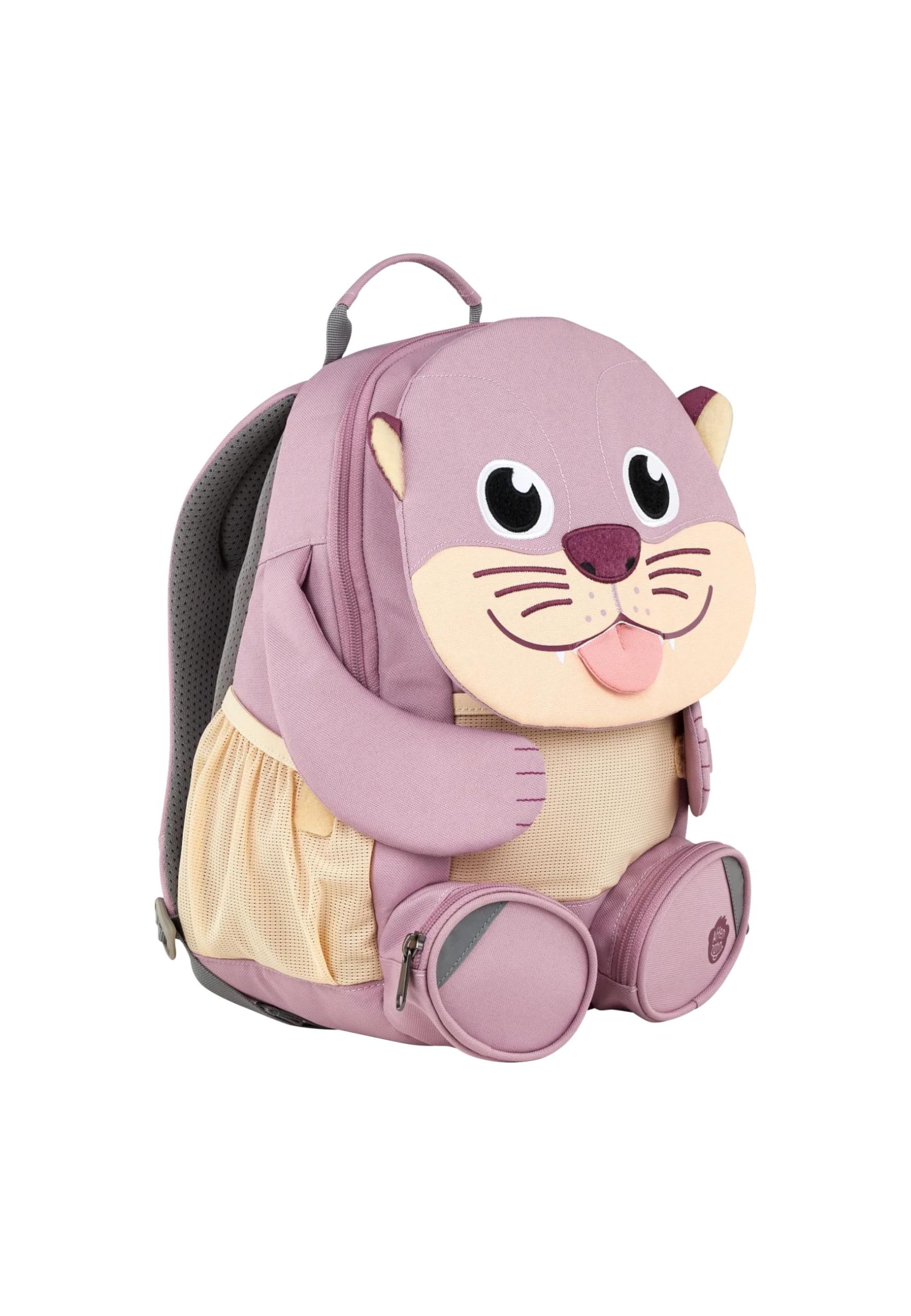 Affenzahn Großer Freund Kindergartenrucksack für 3-5 Jährige Kita Verspielt Funktional 8L Volumen Otter - Braun - Image 7