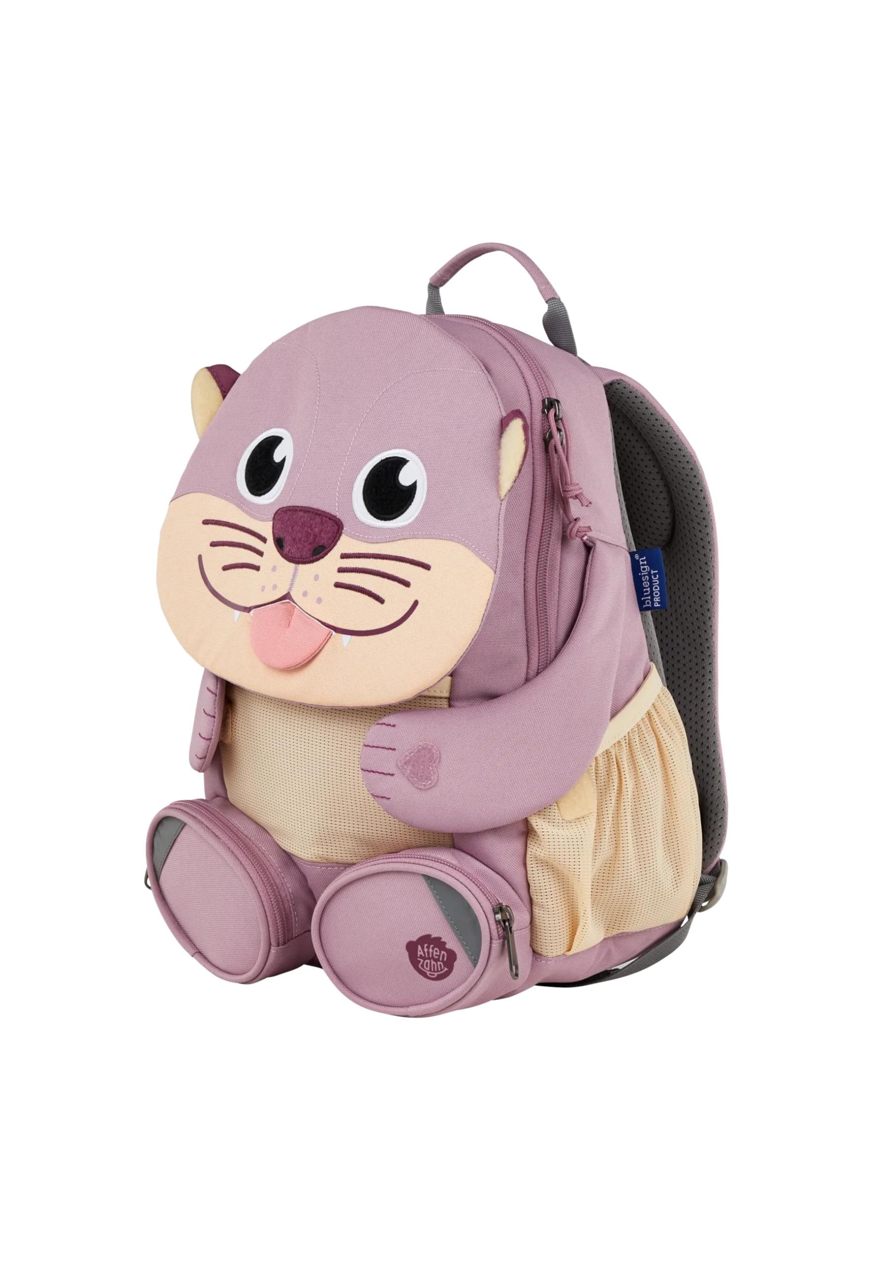 Affenzahn Großer Freund Kindergartenrucksack für 3-5 Jährige Kita Verspielt Funktional 8L Volumen Otter - Braun - Image 8