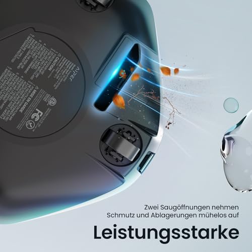 AIPER Seagull 800B Kabelloser Poolroboter, Selbstparkende Technologie, 90 Min Akkulaufzeit, Starke Saugkraft, LED-Anzeige, Ideal für Aufstellpools bis zu 80 m² - Image 3