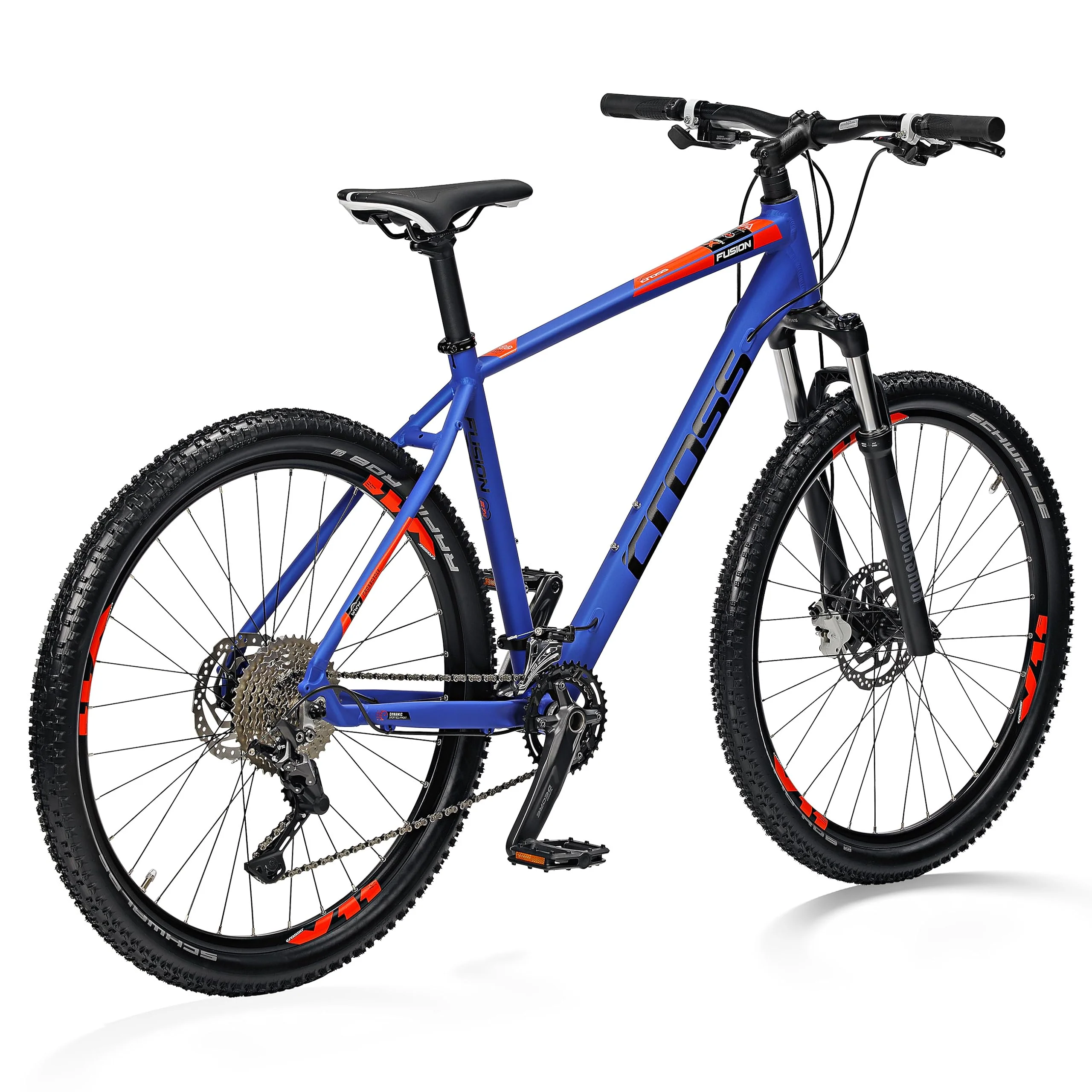 Airtracks 27,5 Zoll Mountainbike Herren MTB Fahrrad Hardtail Fusion X Shimano 2x10 Deore RD-M4120 SGS - ROCKSHOX Judy - Rahmenhöhen 42, 46, 50 und 54 - Modelljahr 2023 (54cm (Körpergröße 185-195cm)) - Image 2