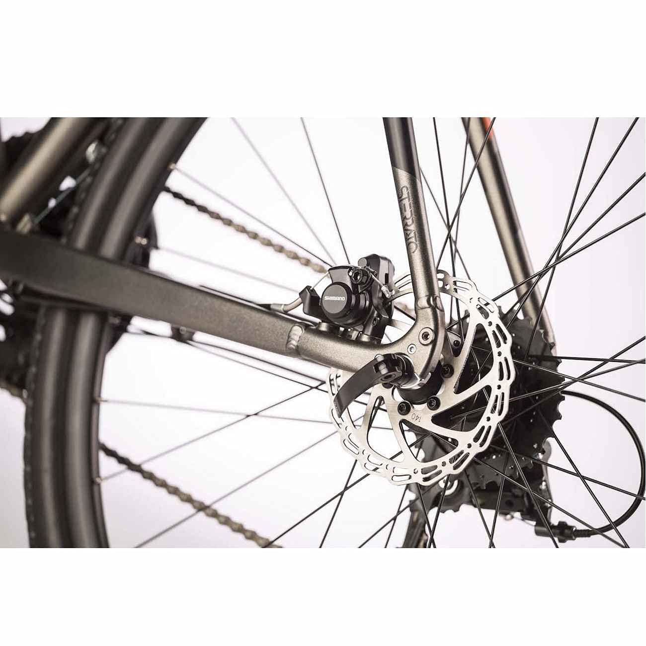Airtracks 28 Zoll Herren Gravel Bike STERRATO 3.0 Fahrrad 2 x 8 Gang Shimano Claris RD-R2000 8-Fach (55cm (für Körpergröße 175-188cm)) - Image 10
