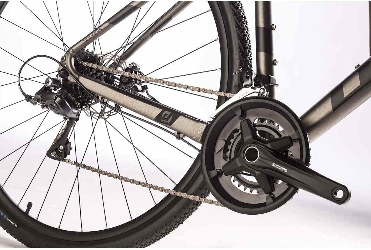Airtracks 28 Zoll Herren Gravel Bike STERRATO 3.0 Fahrrad 2 x 8 Gang Shimano Claris RD-R2000 8-Fach (55cm (für Körpergröße 175-188cm)) - Image 13
