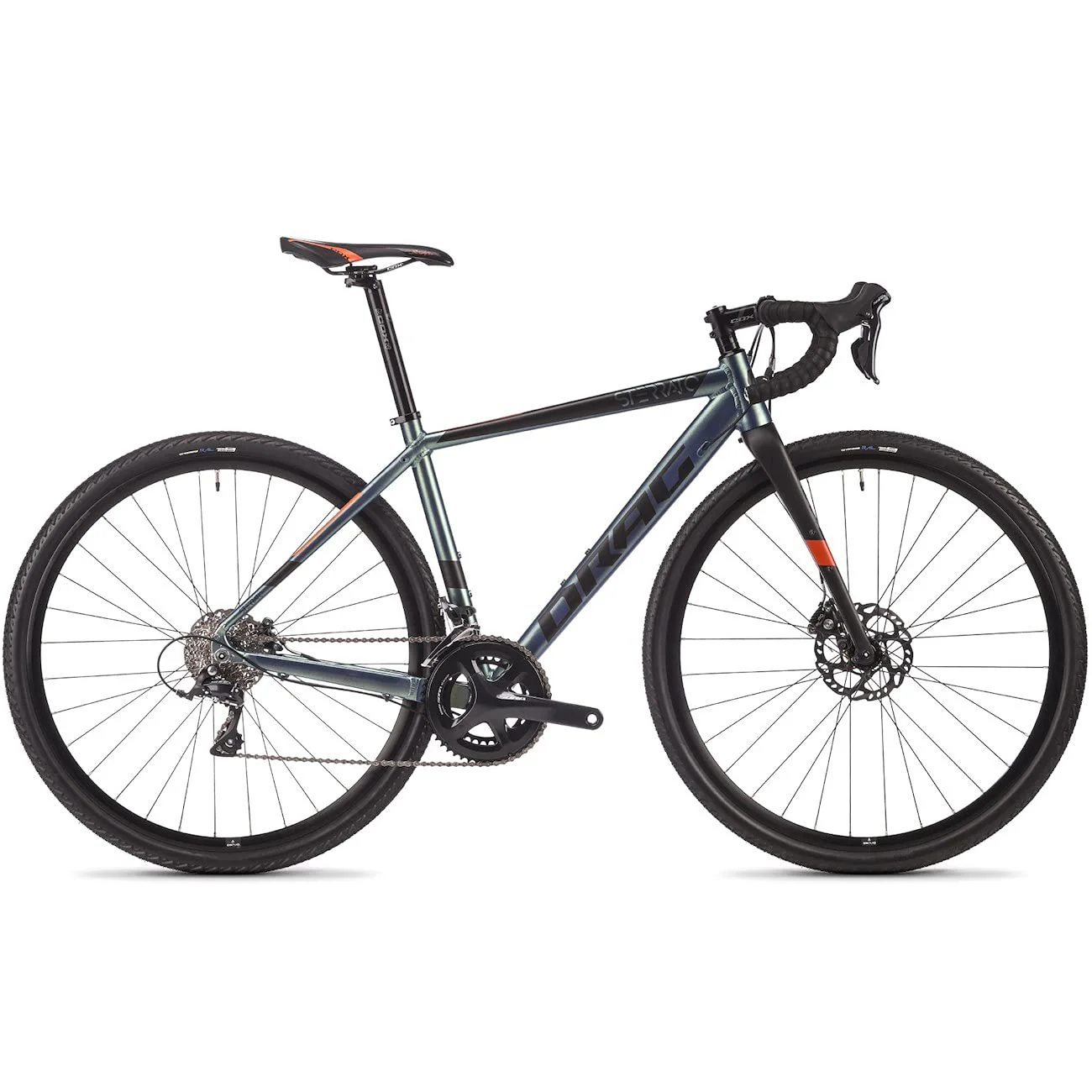 Airtracks 28 Zoll Herren Gravel Bike STERRATO 5.0 Fahrrad mit 2 x 9 Gang Shimano SORA RD-R3000-18 Gang- UD Carbon Gabel - UD Carbon Gabel - 55cm (Körpergröße 175-188cm) - Image 15