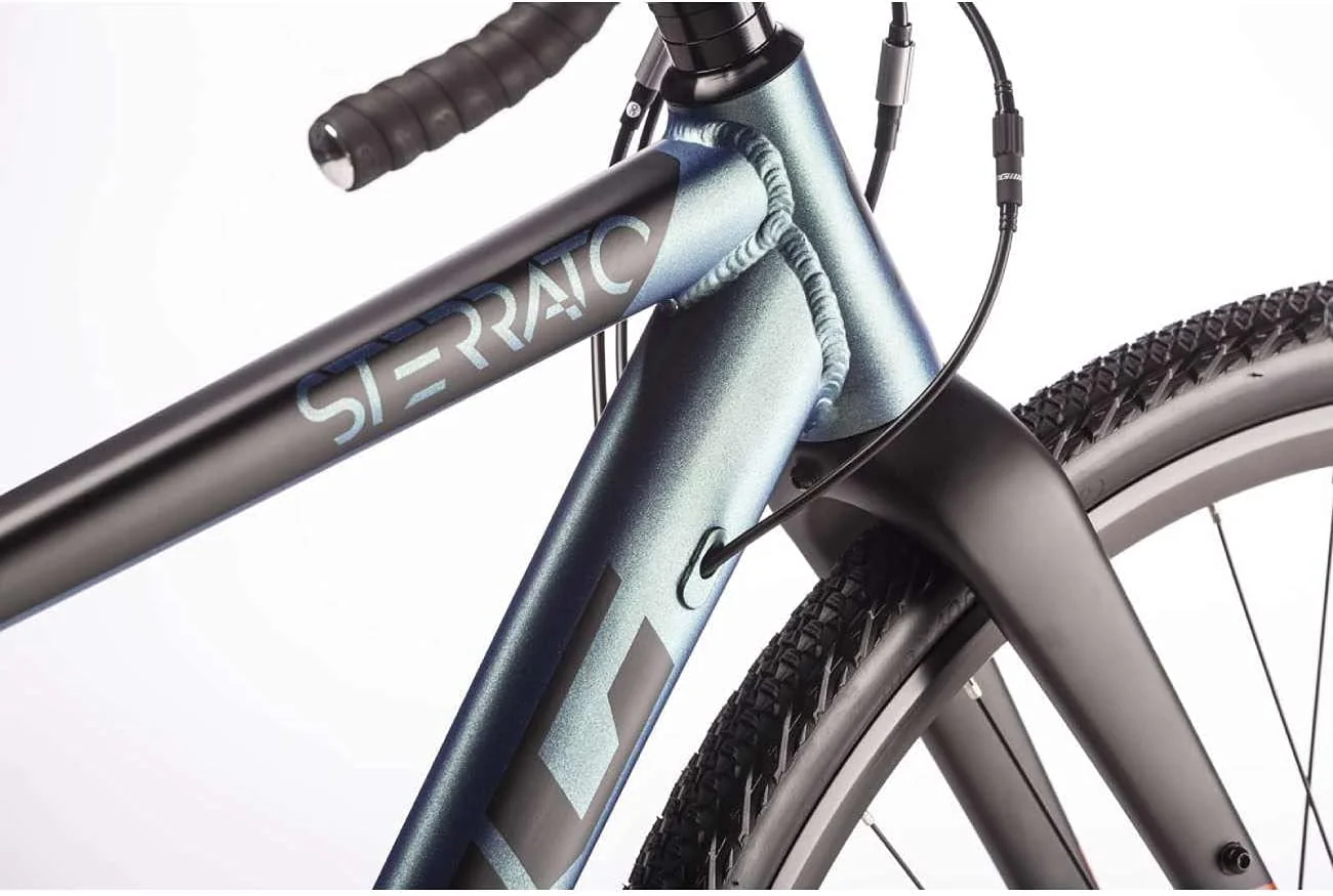 Airtracks 28 Zoll Herren Gravel Bike STERRATO 5.0 Fahrrad mit 2 x 9 Gang Shimano SORA RD-R3000-18 Gang- UD Carbon Gabel - UD Carbon Gabel - 55cm (Körpergröße 175-188cm) - Image 17