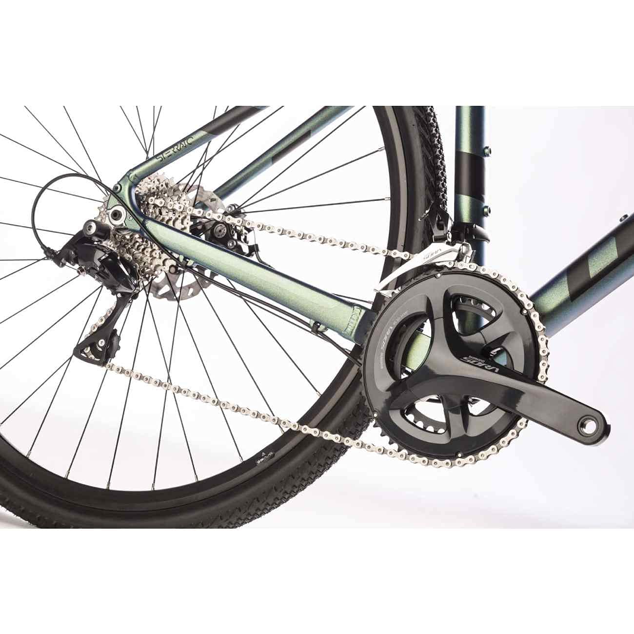 Airtracks 28 Zoll Herren Gravel Bike STERRATO 5.0 Fahrrad mit 2 x 9 Gang Shimano SORA RD-R3000-18 Gang- UD Carbon Gabel - UD Carbon Gabel - 55cm (Körpergröße 175-188cm) - Image 18