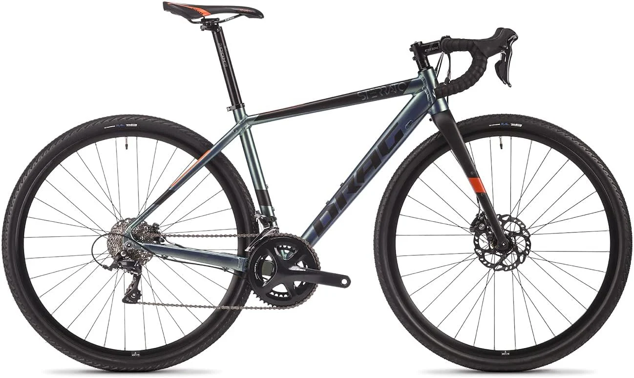Airtracks 28 Zoll Herren Gravel Bike STERRATO 5.0 Fahrrad mit 2 x 9 Gang Shimano SORA RD-R3000-18 Gang- UD Carbon Gabel - UD Carbon Gabel - 55cm (Körpergröße 175-188cm) - Image 4