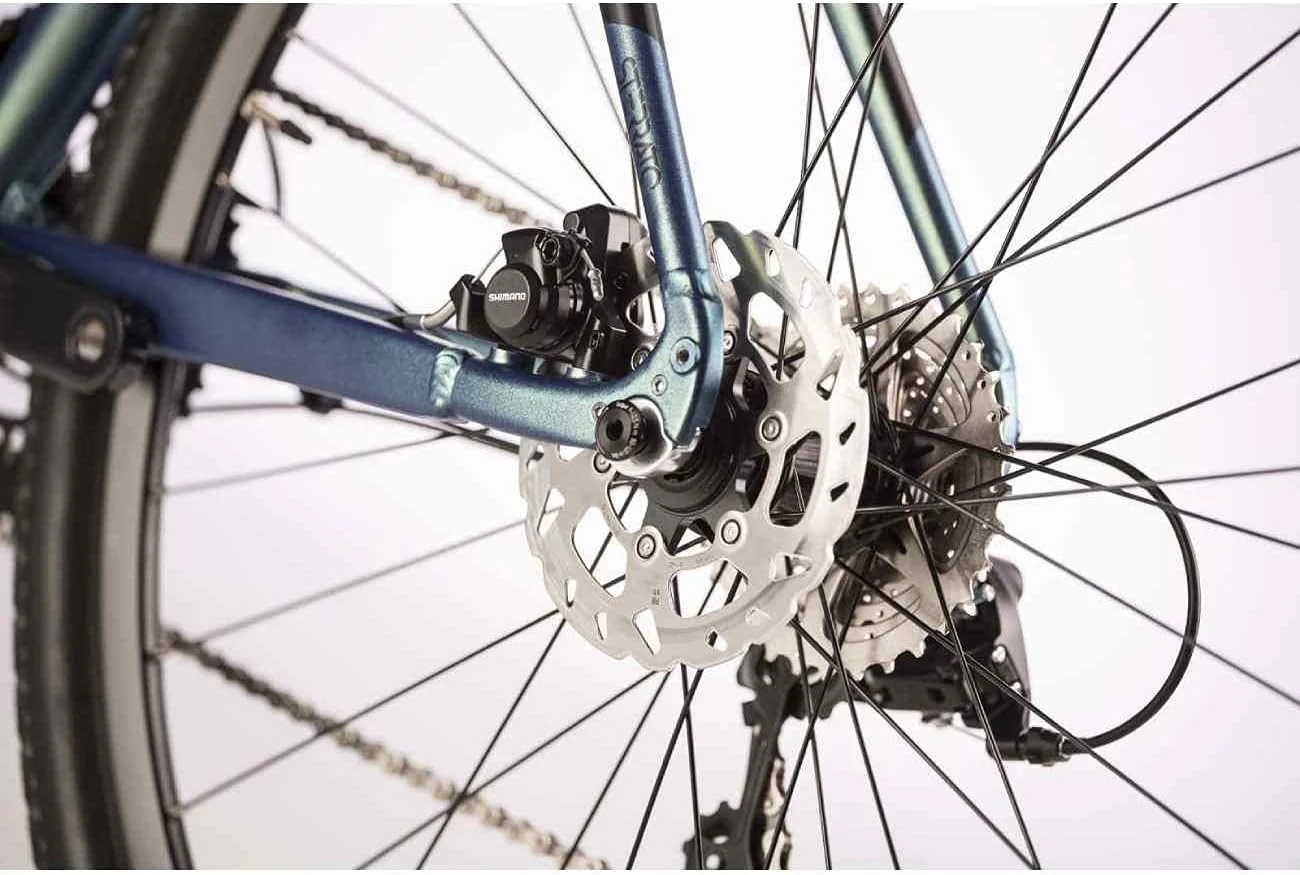 Airtracks 28 Zoll Herren Gravel Bike STERRATO 5.0 Fahrrad mit 2 x 9 Gang Shimano SORA RD-R3000-18 Gang- UD Carbon Gabel - UD Carbon Gabel - 55cm (Körpergröße 175-188cm) - Image 7